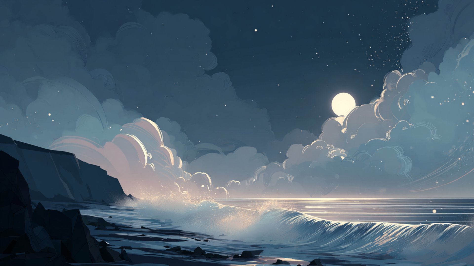NightlyRaiin Offline Background