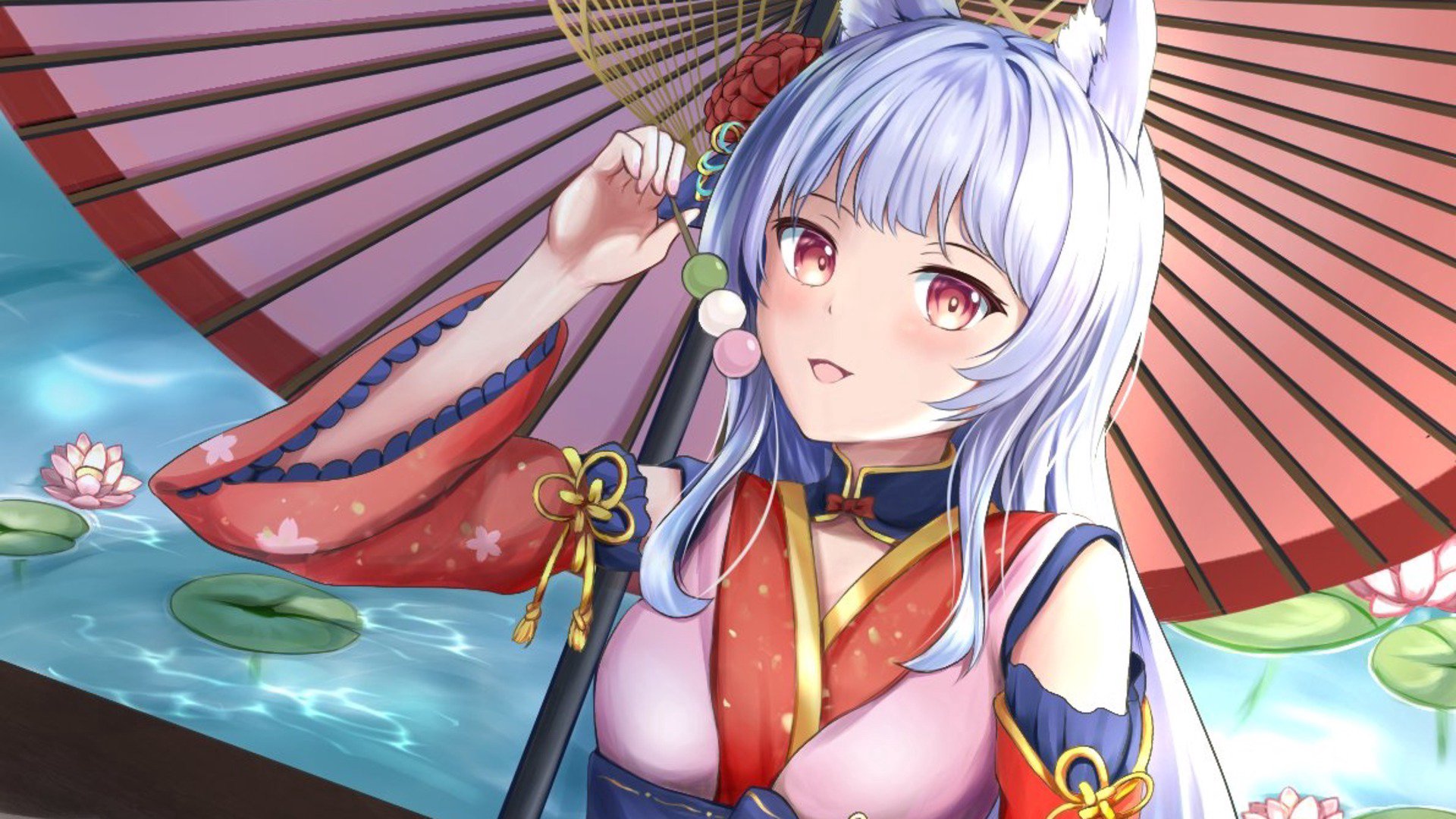 狐月紅緋 Offline Background