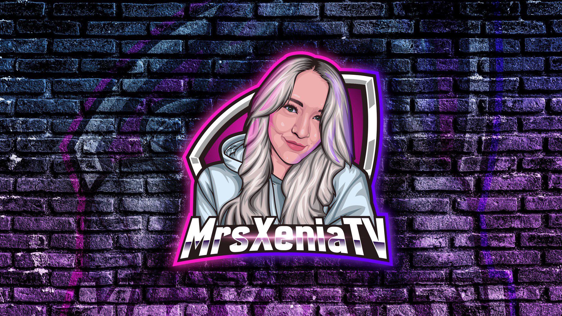 MrsXeniaTV Offline Background