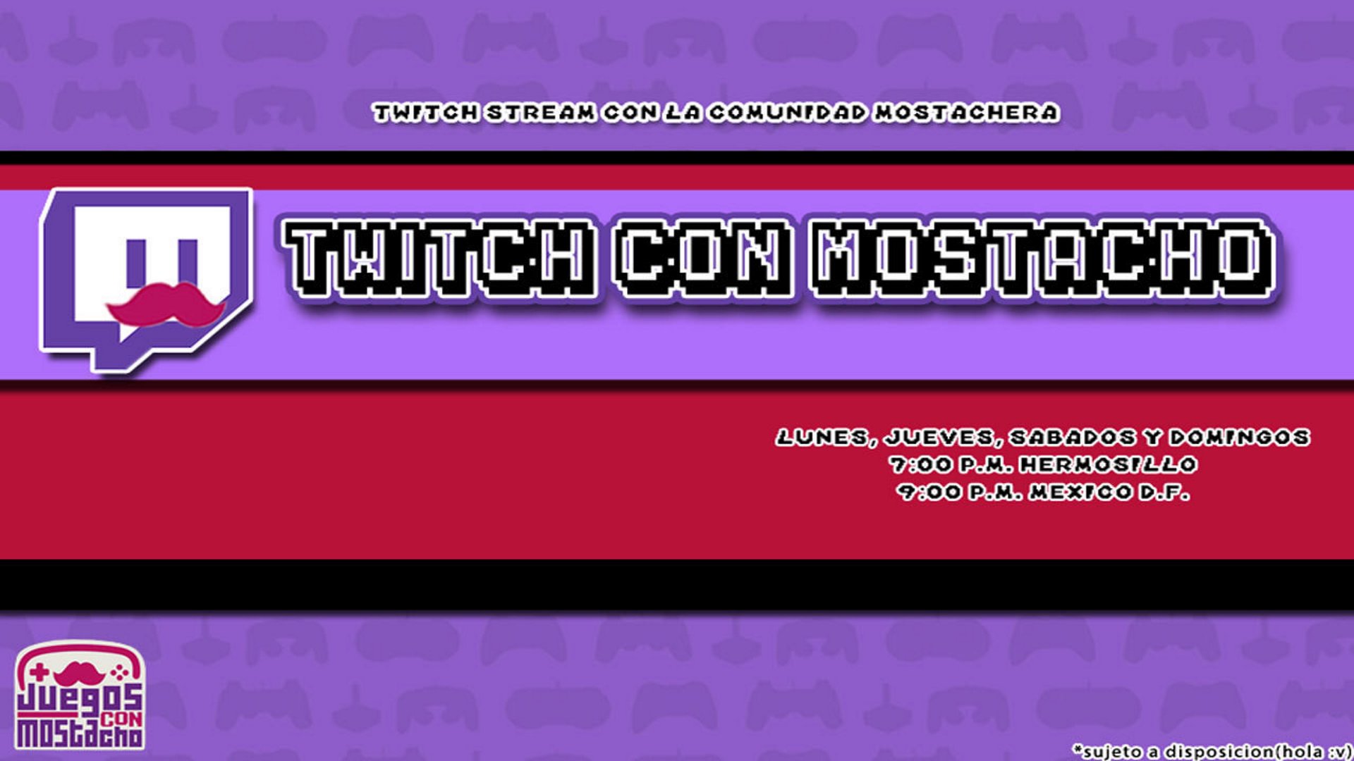 JuegosConMostacho Offline Background