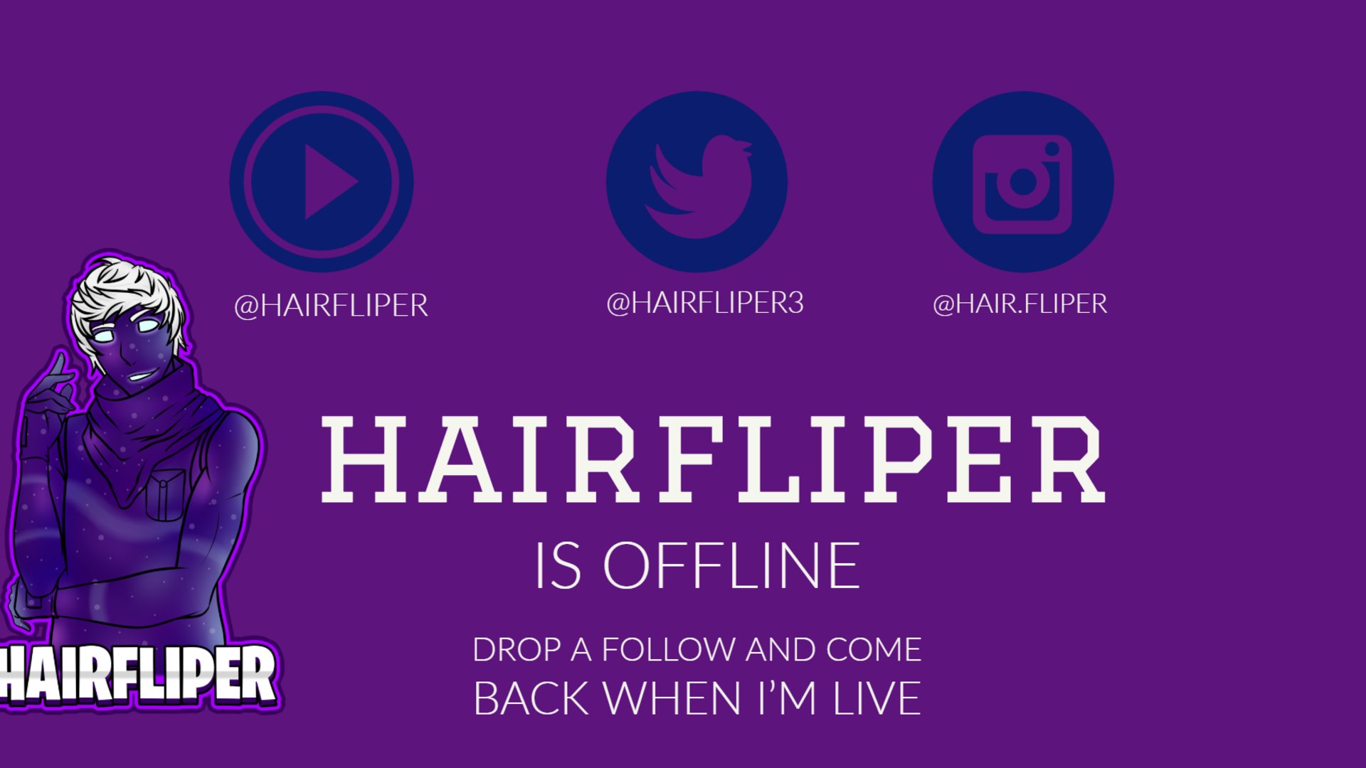 hairfliper Offline Background