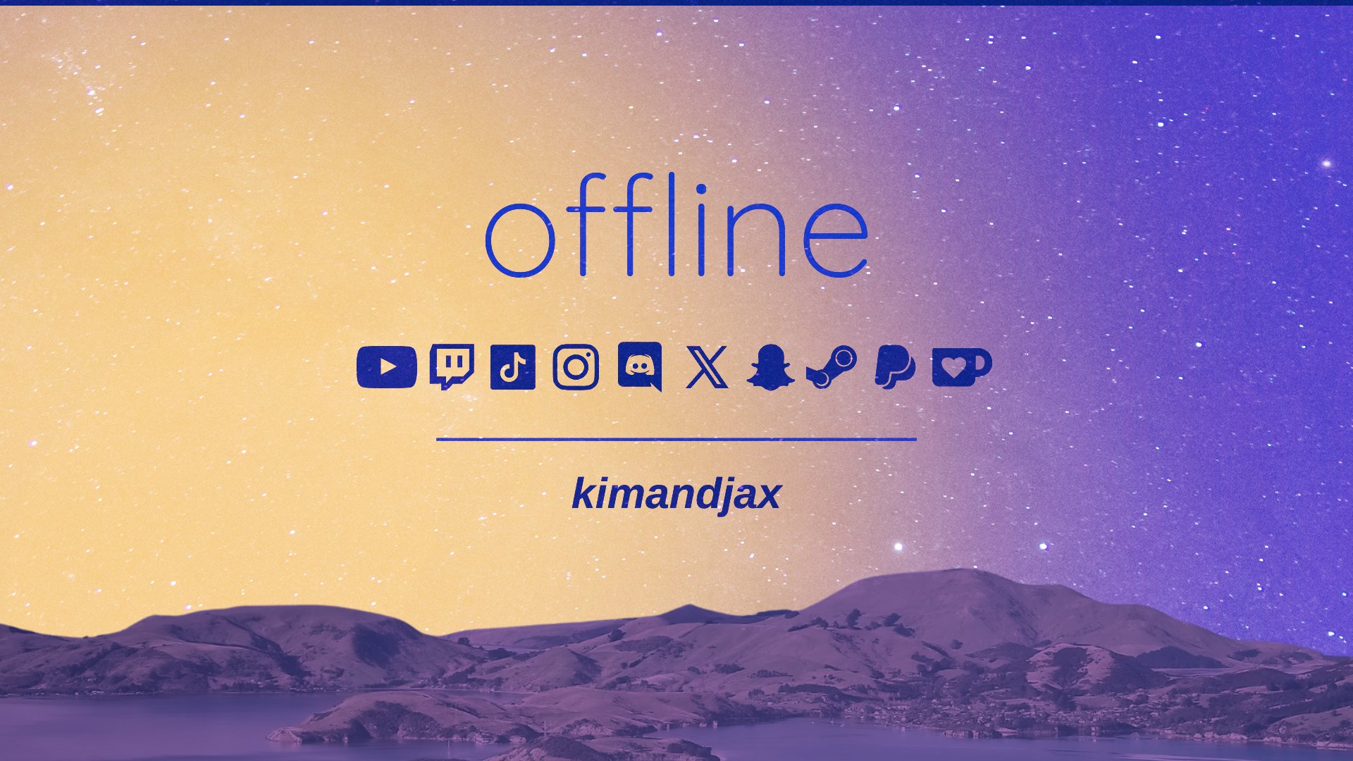 kimandjax Offline Background