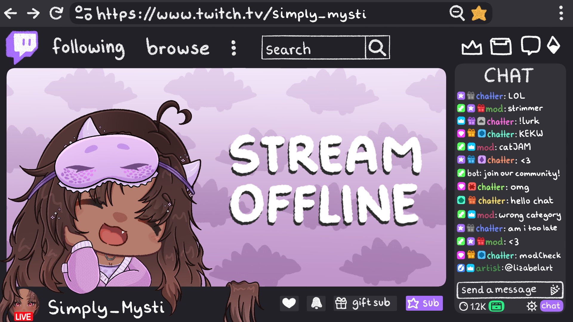 Simply_Mysti Offline Background