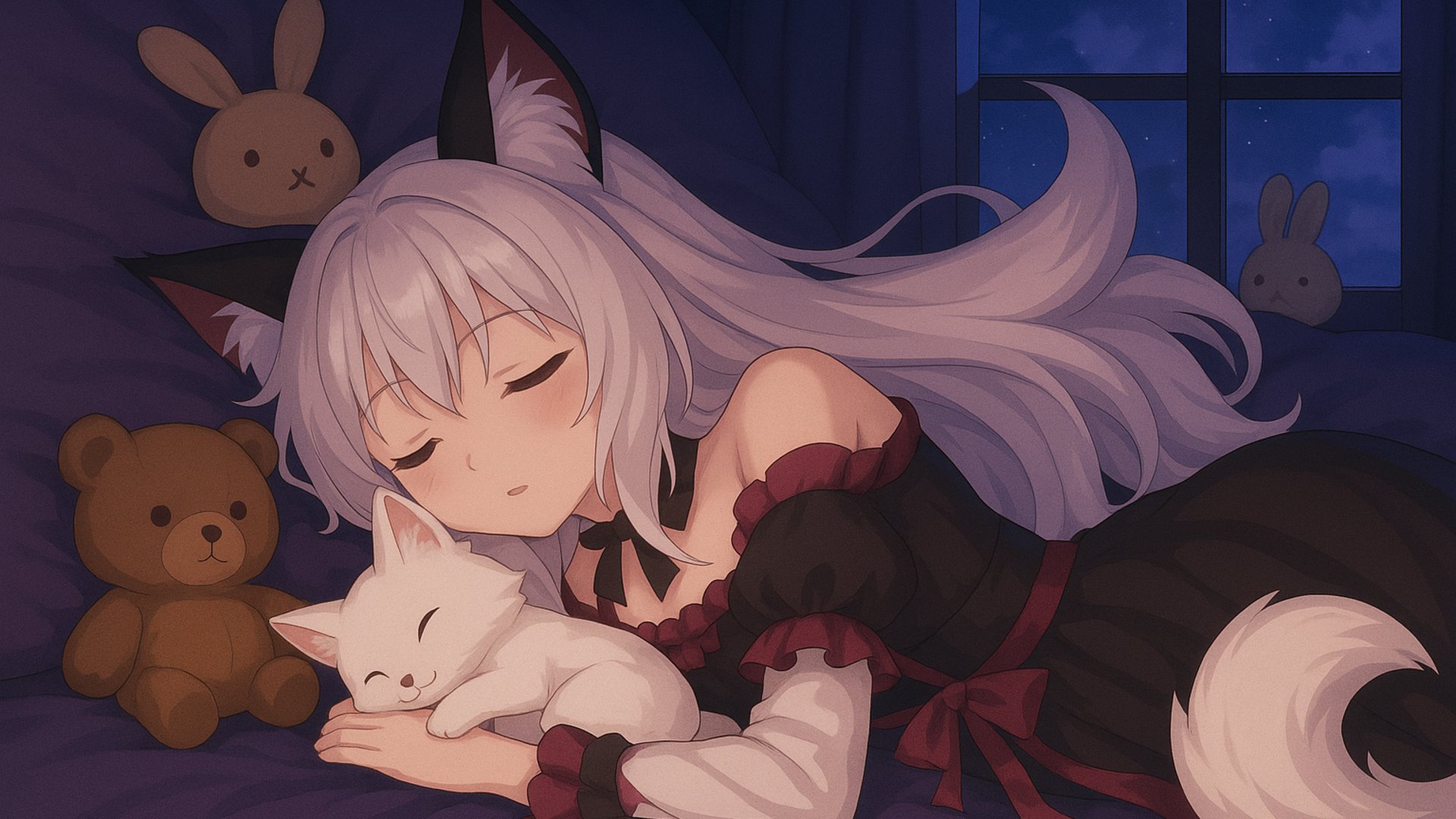 Snowfox_x3 Offline Background