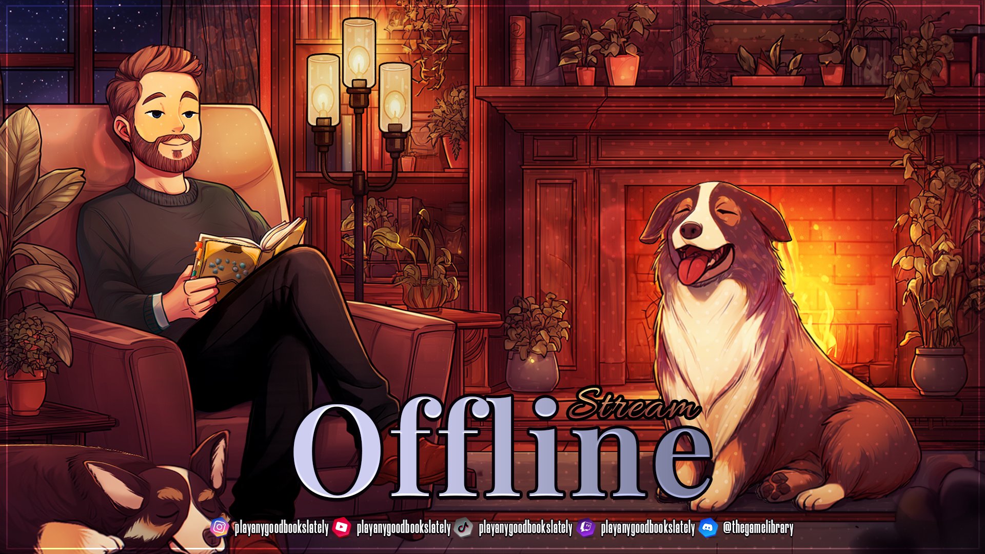 PlayAnyGoodBooksLately Offline Background