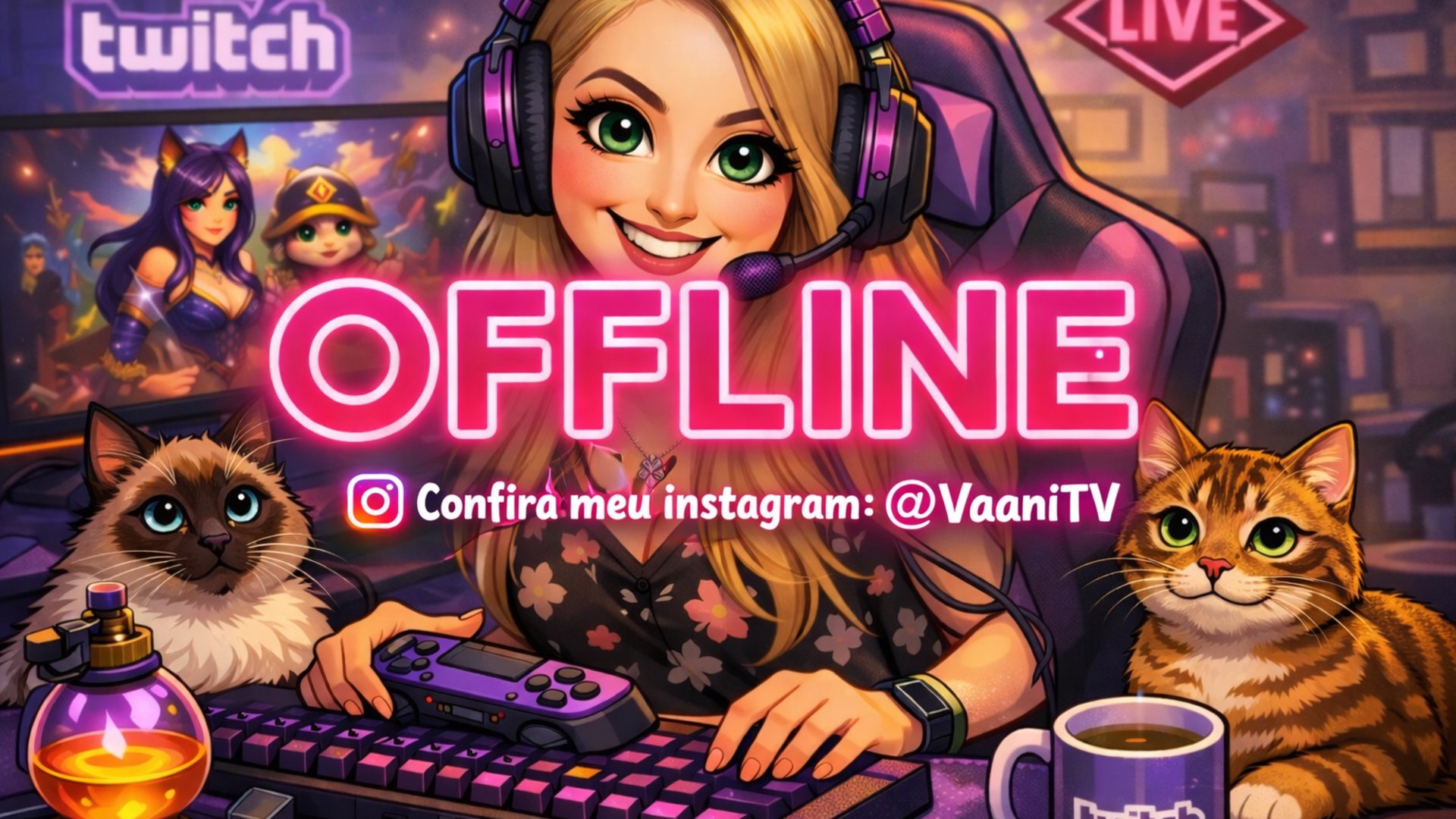 VaaniTV Offline Background