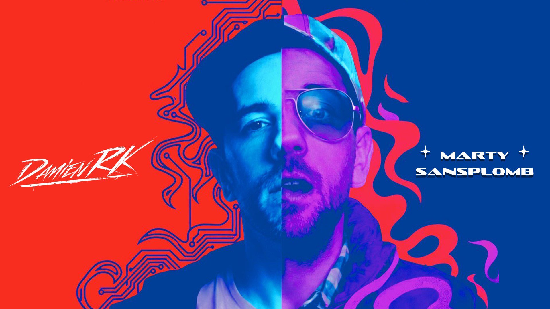 DamienRKLive Offline Background