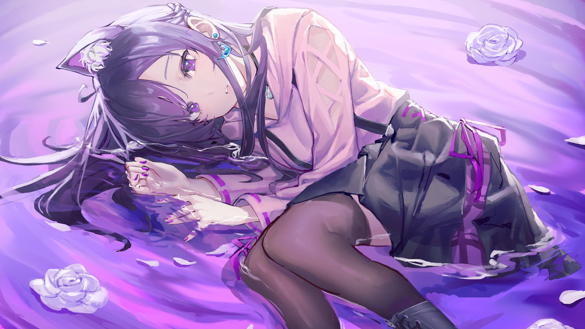 紫紫ゆえ Offline Background