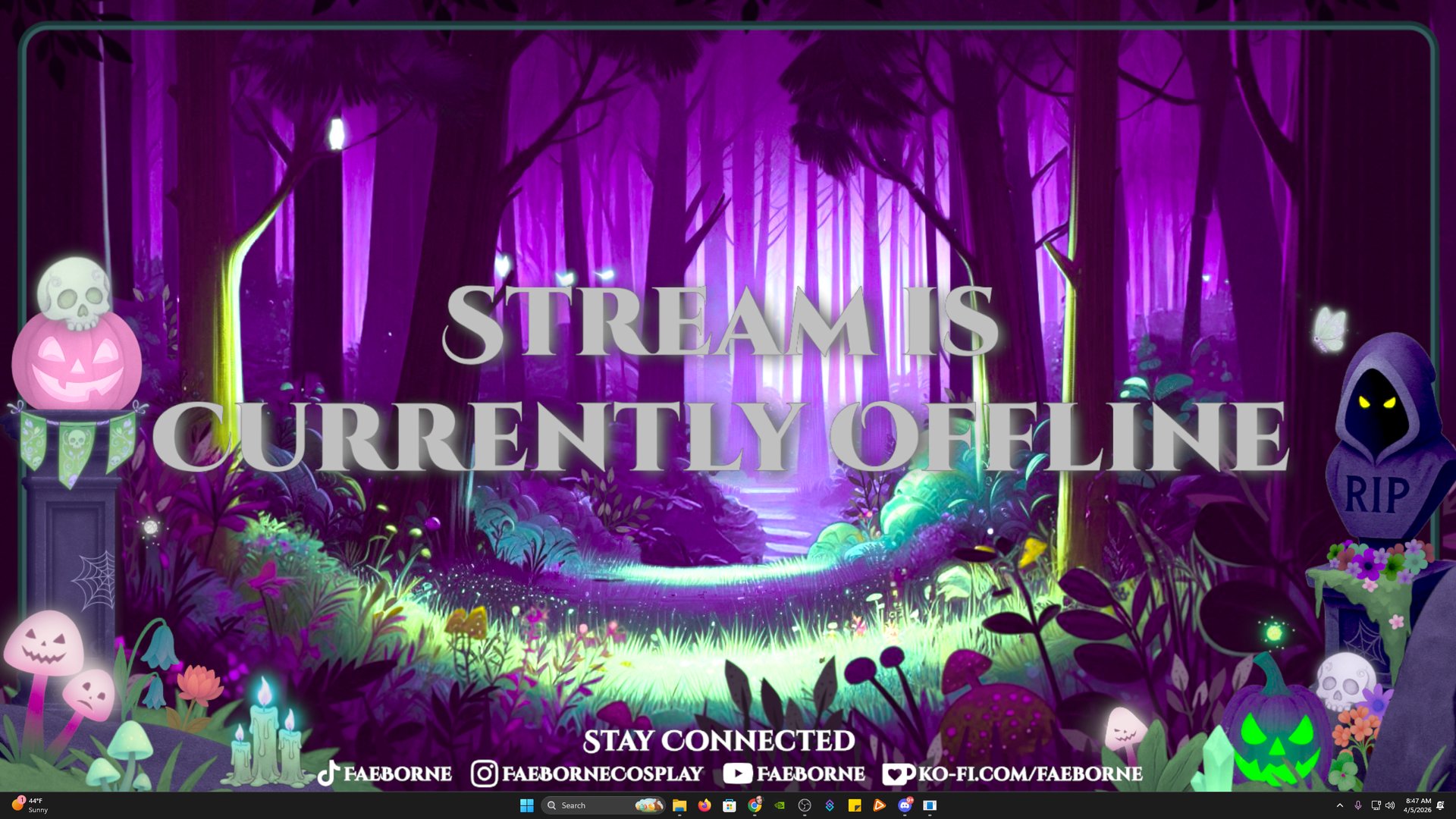 FaeBorne Offline Background