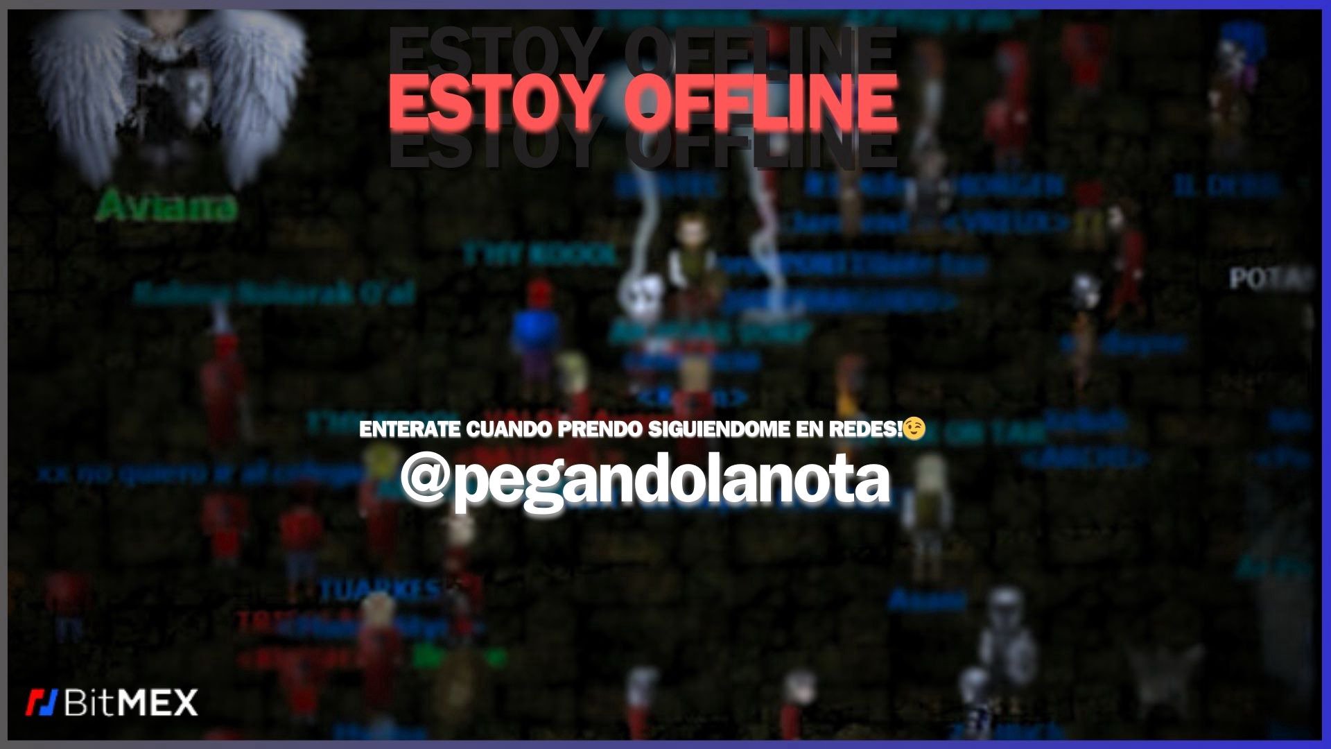pegandolanota Offline Background