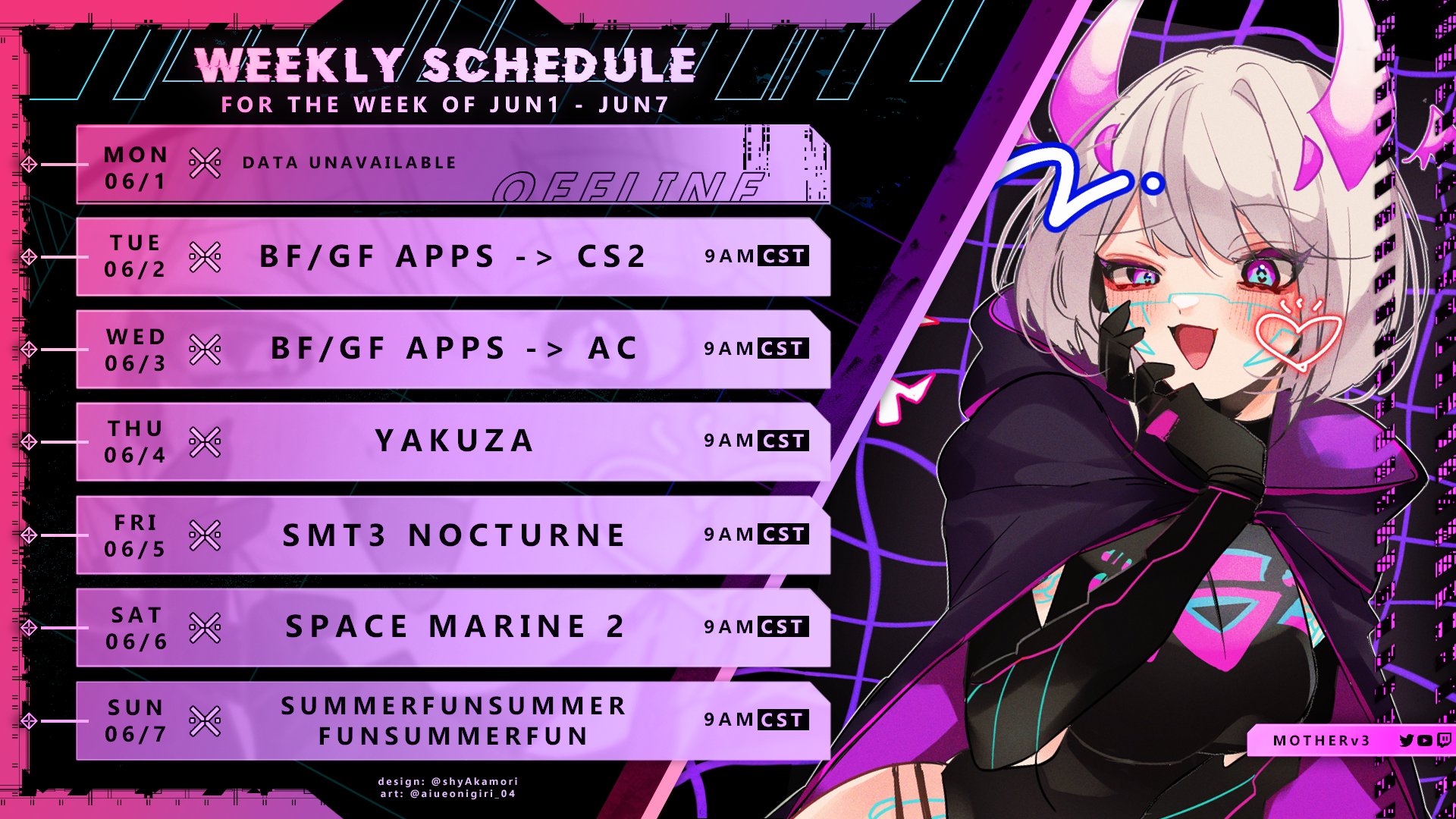 MOTHERv3 Offline Background