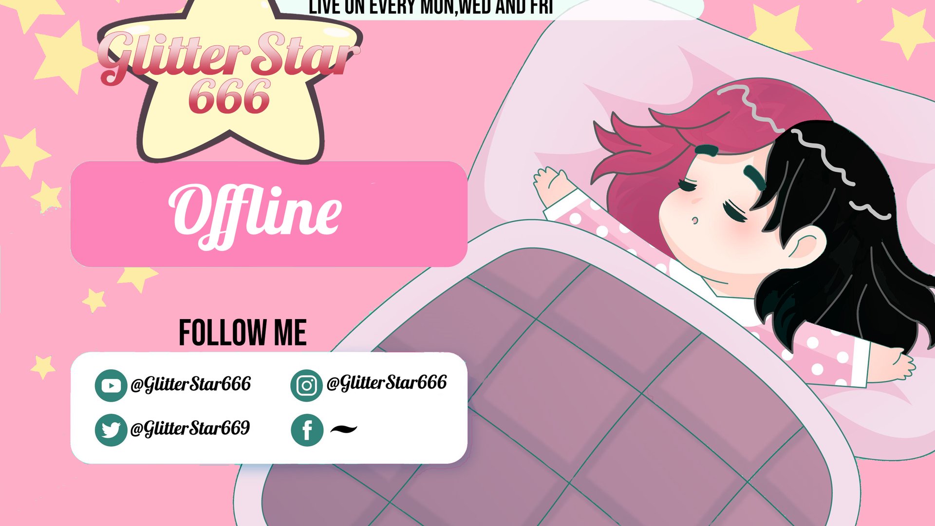 GlitterStar666 Offline Background