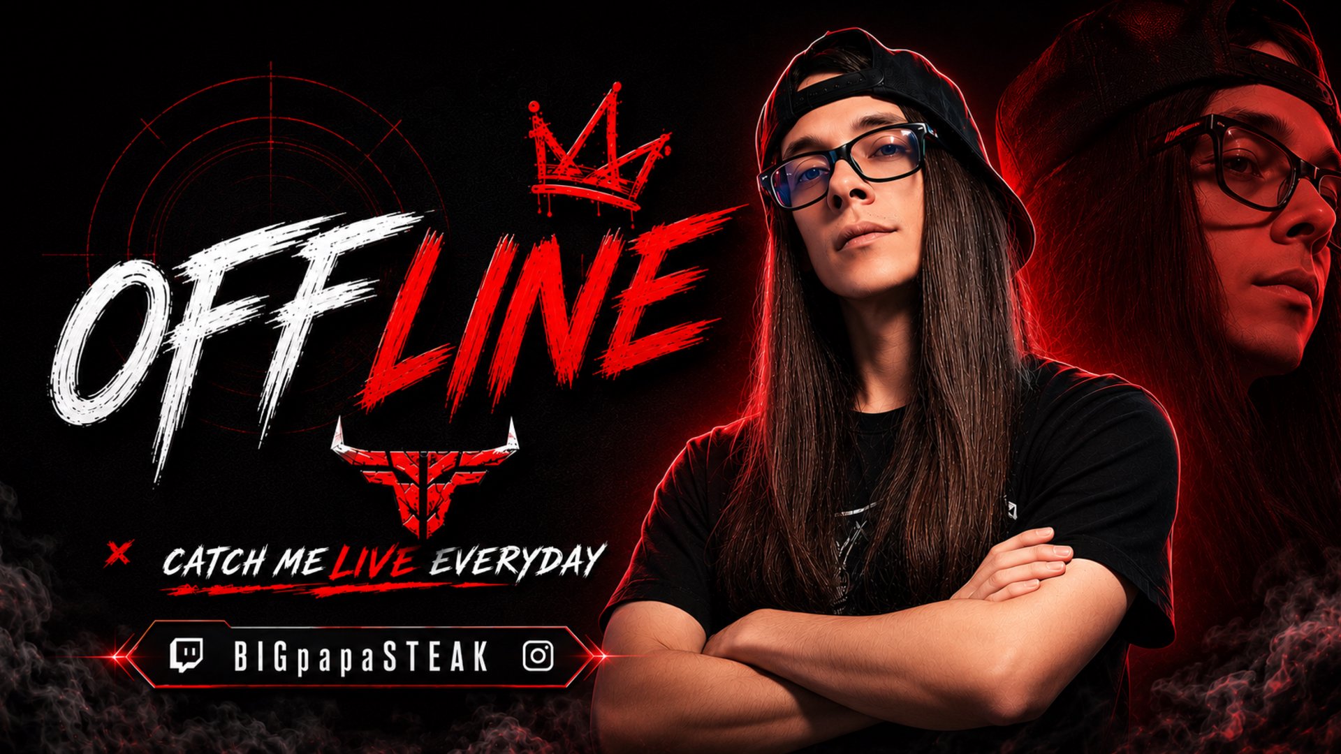 BIGpapaSTEAK Offline Background
