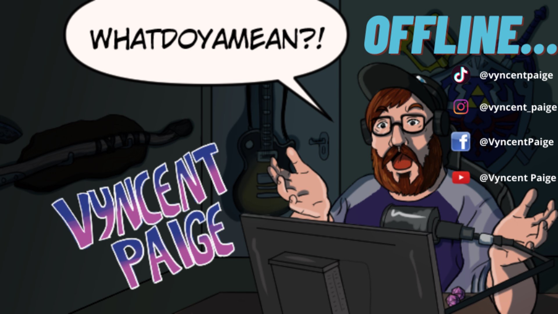 VyncentPaige Offline Background