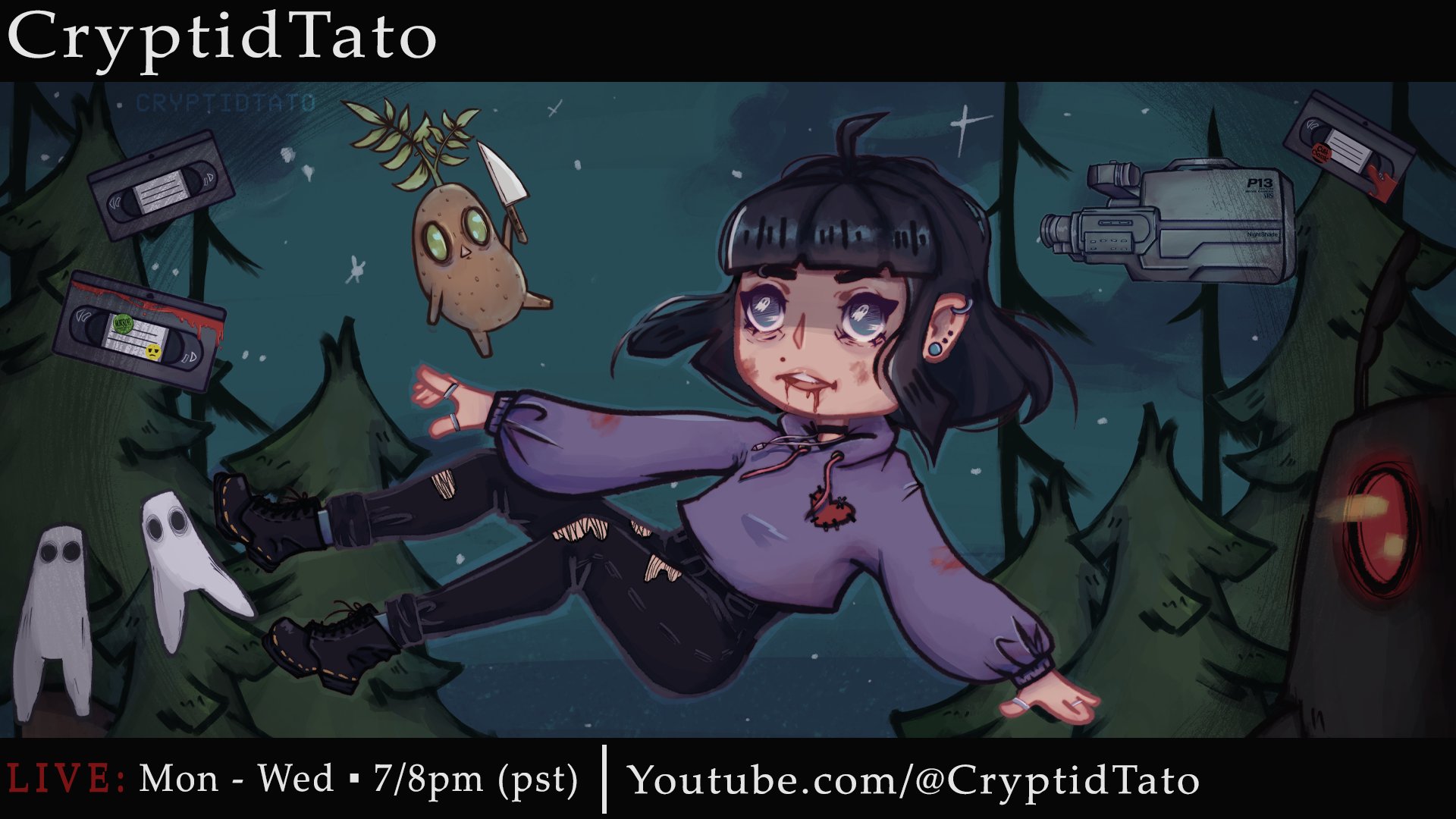 CryptidTato Offline Background