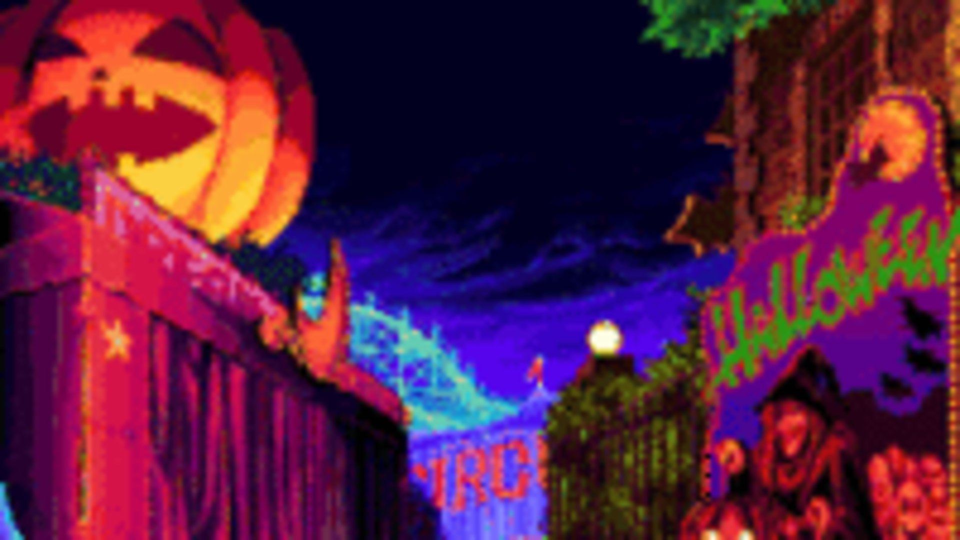 LzHalloween Offline Background