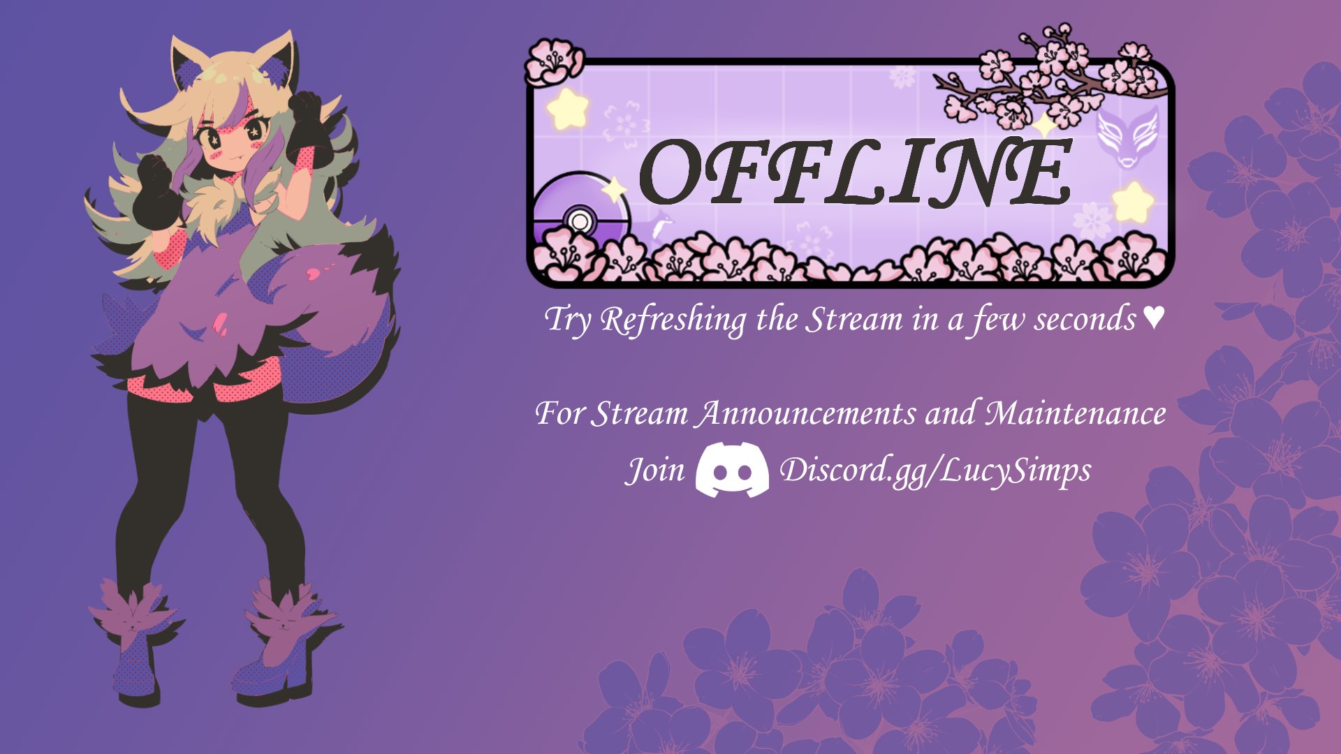 BellaTheKitsune Offline Background
