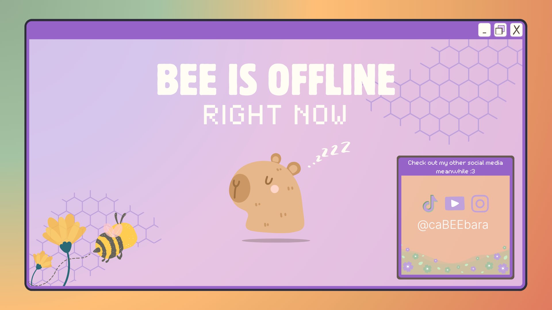caBEEbara Offline Background