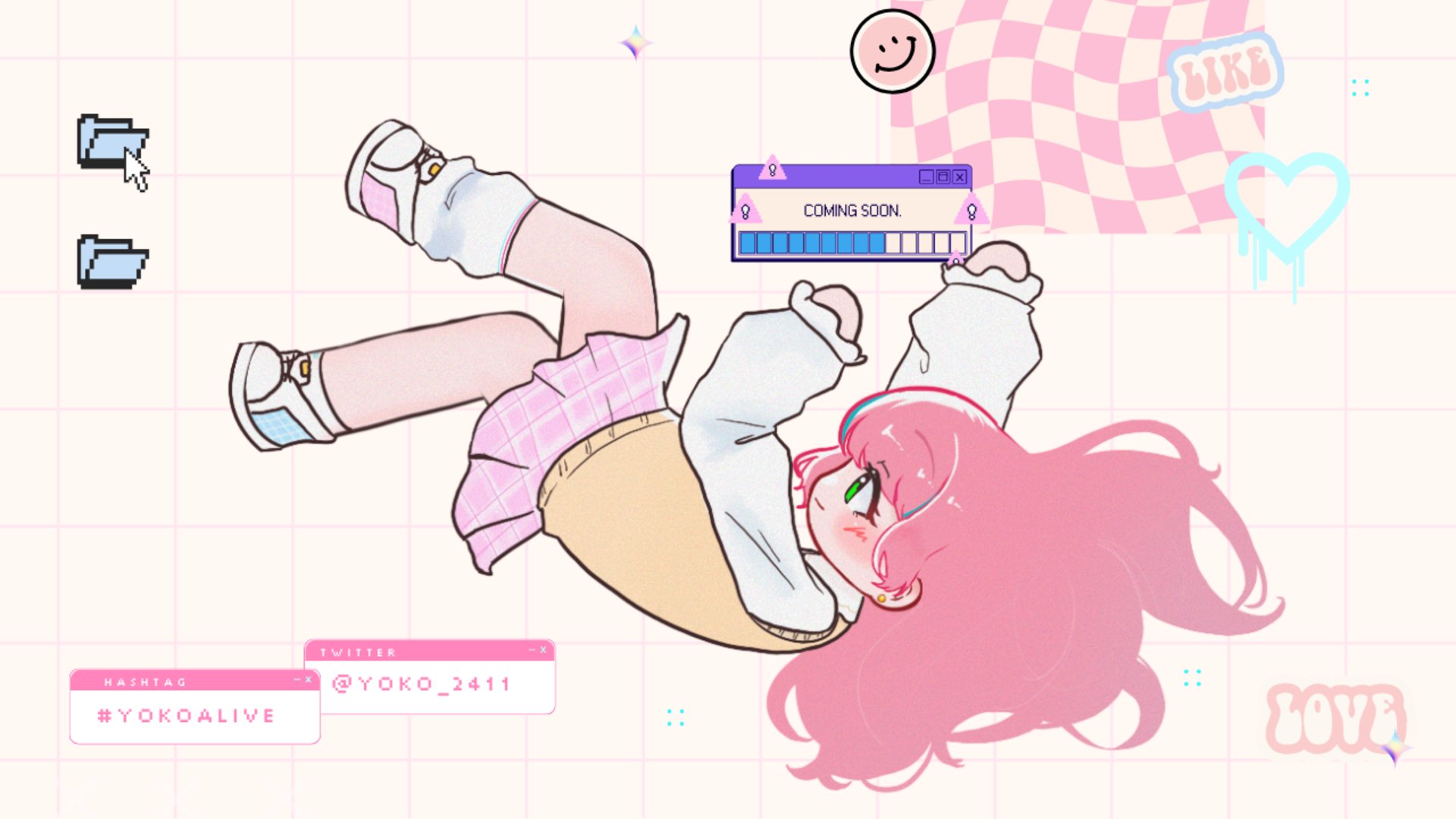 陽可ようこ Offline Background