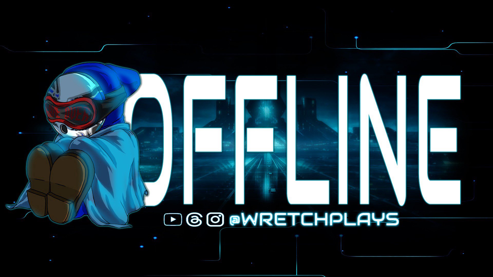 WretchPlaysLive Offline Background
