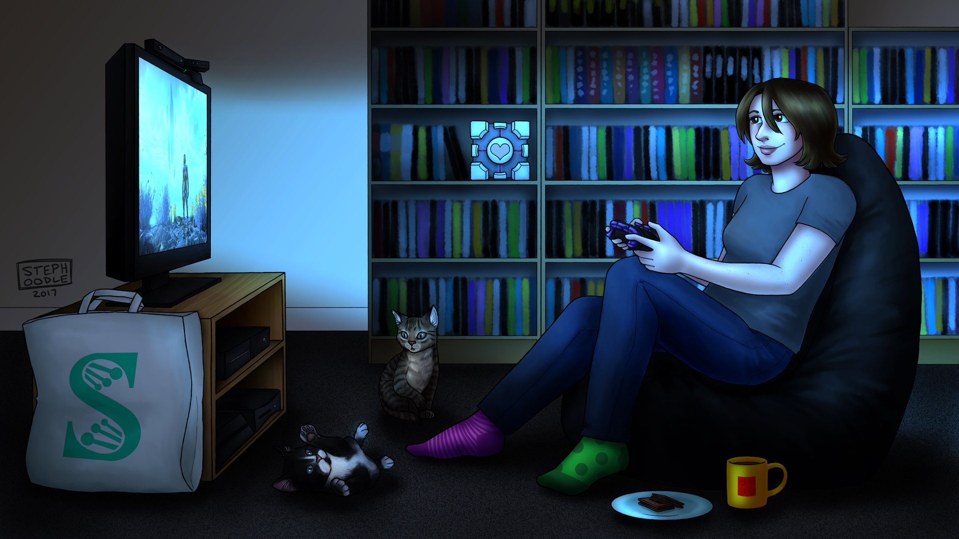 angelsk_Jo Offline Background