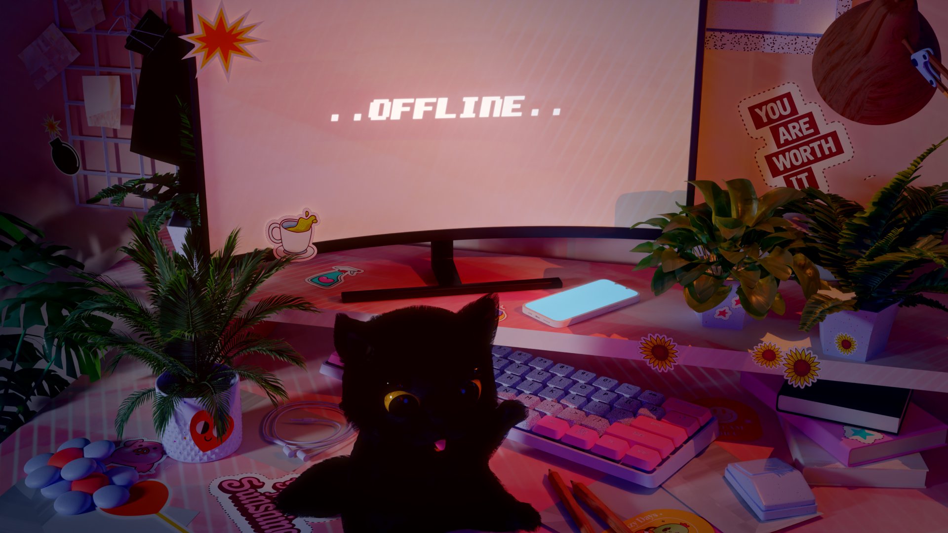 ToxicaJess Offline Background