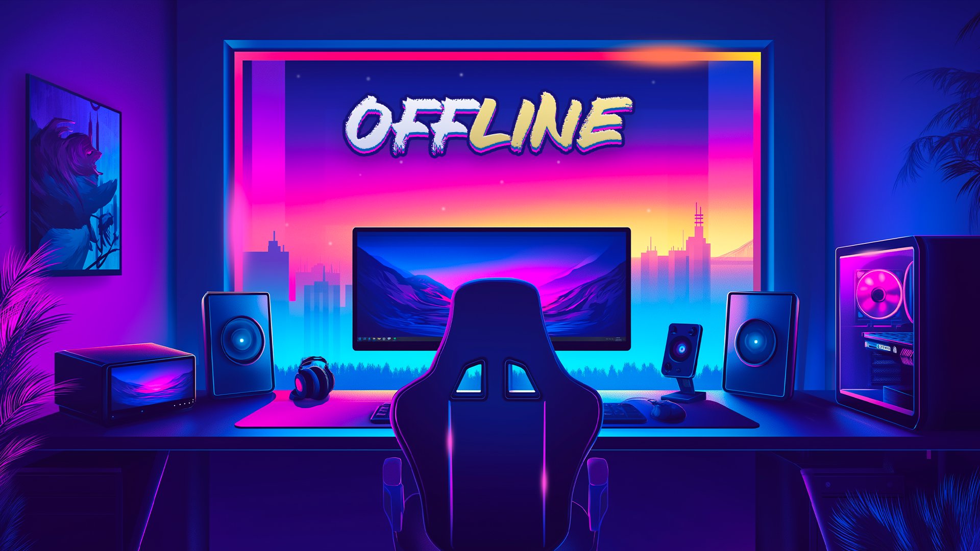 kuromami87 Offline Background