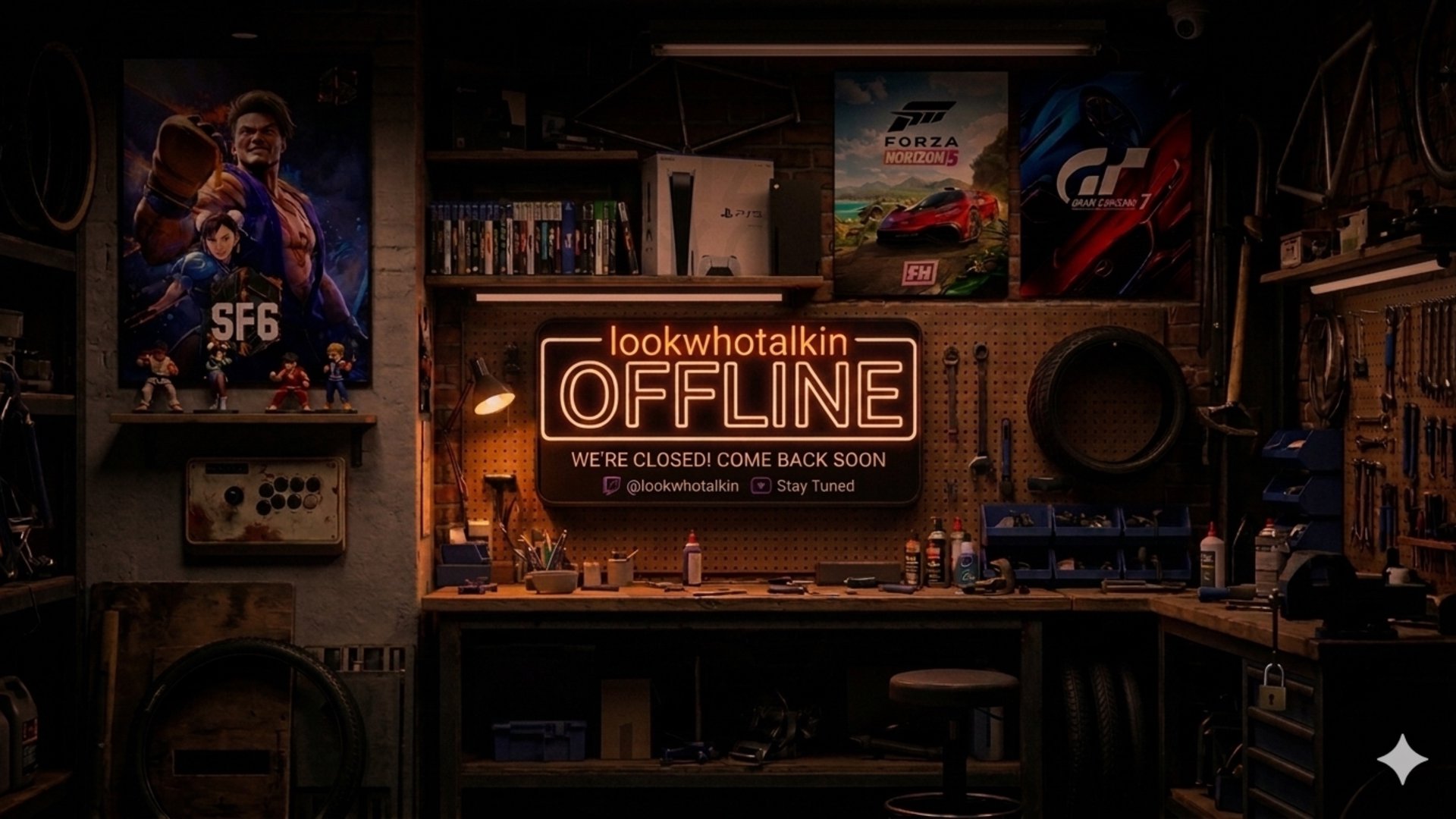 lookwhotalkin Offline Background