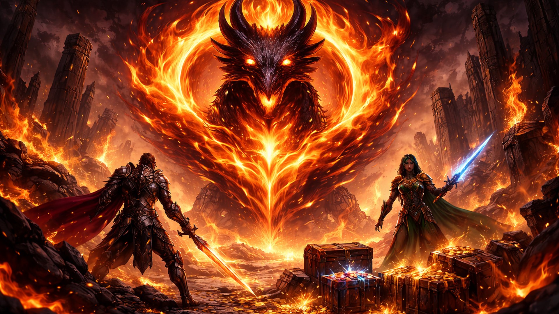 SoulOfTheDragon76 Offline Background