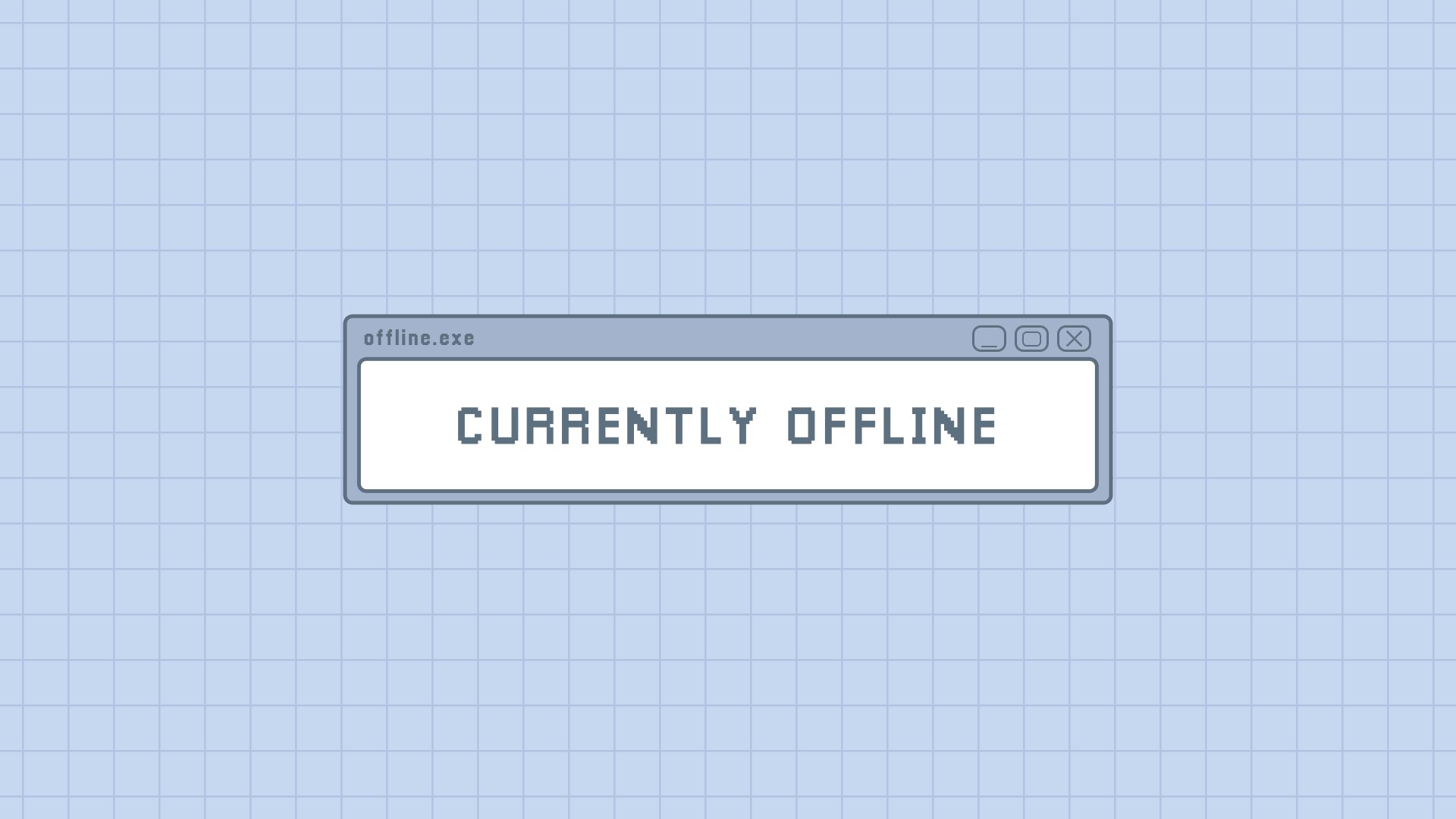 BLUECL0UD_ Offline Background