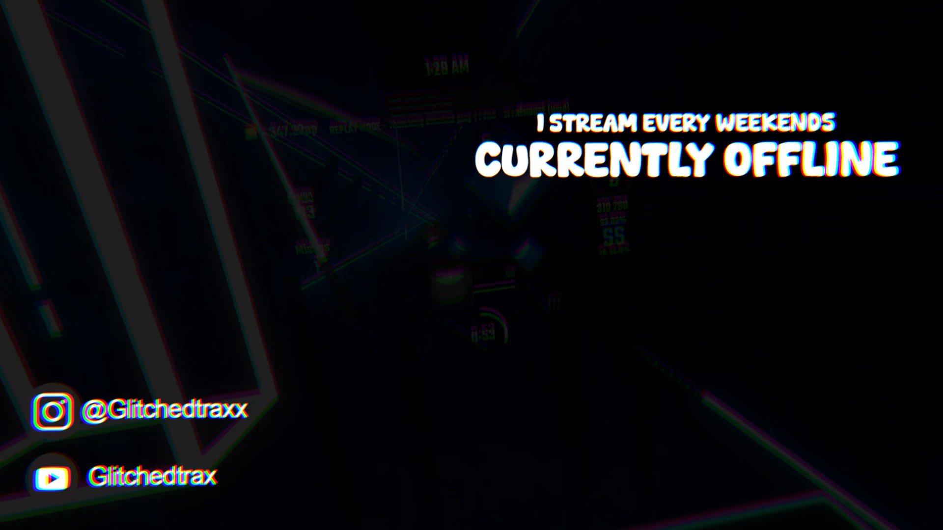 glitchedtrax Offline Background