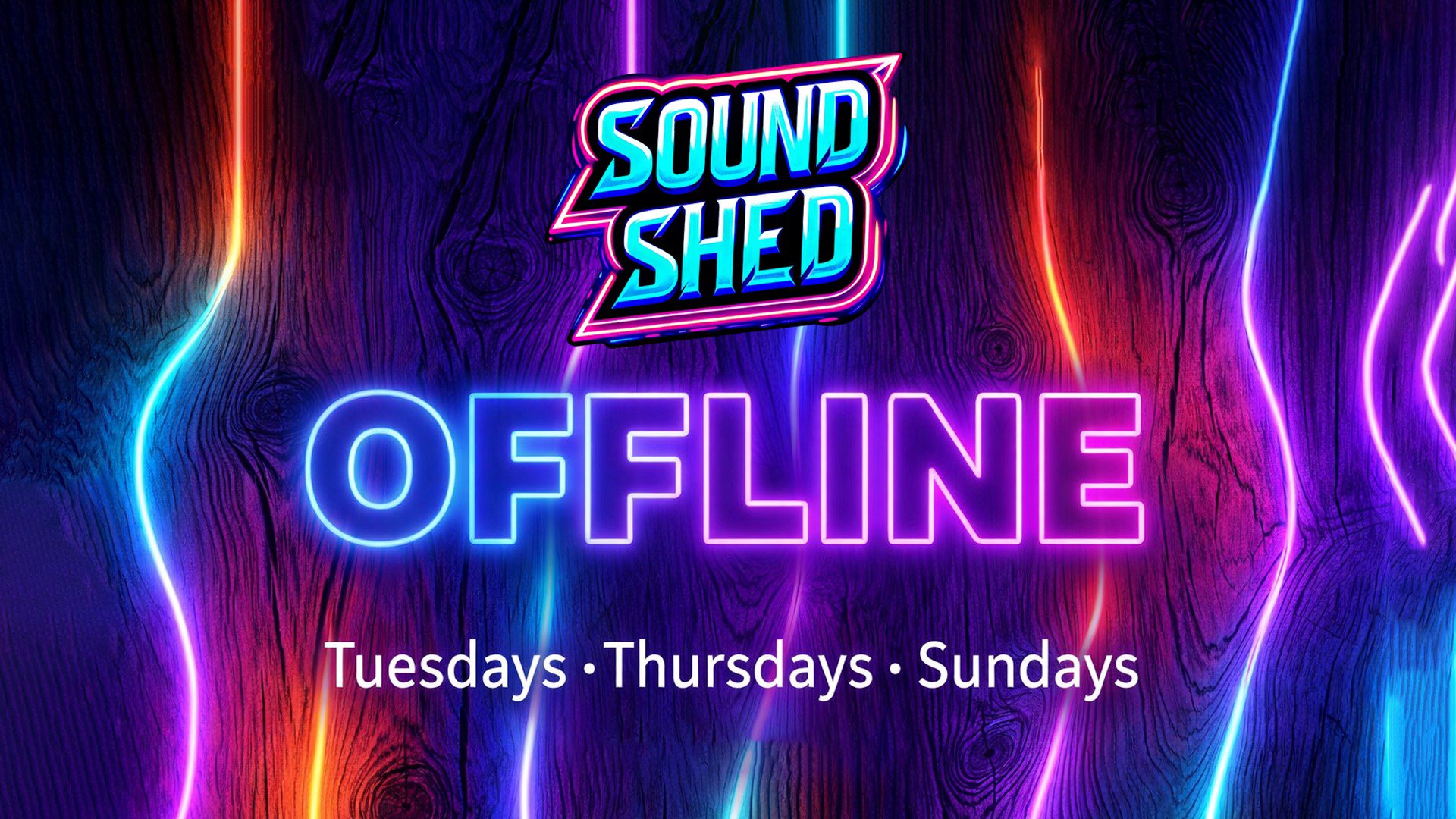 djSoundShed Offline Background