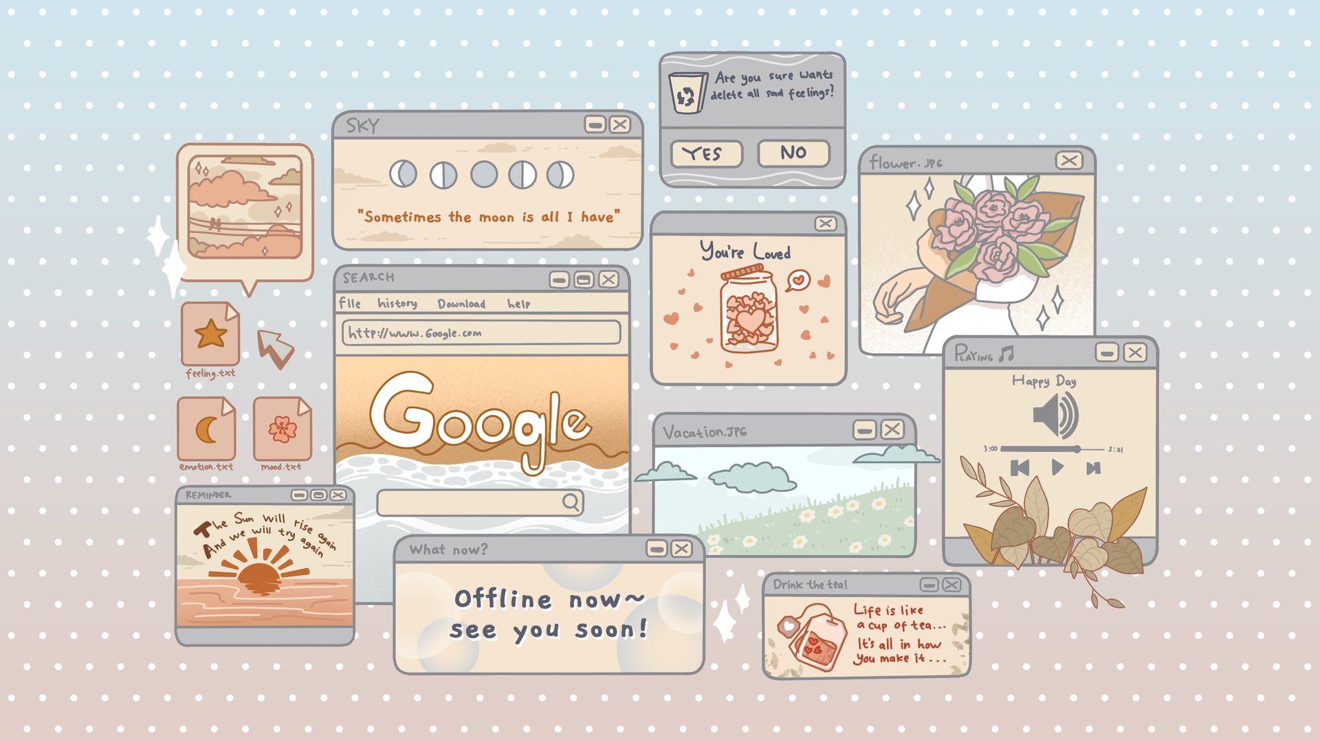 Layenie Offline Background