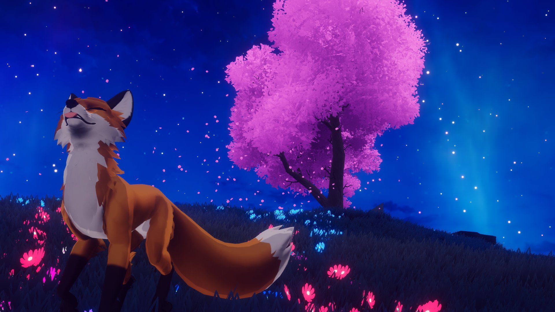 キツネゆう Offline Background