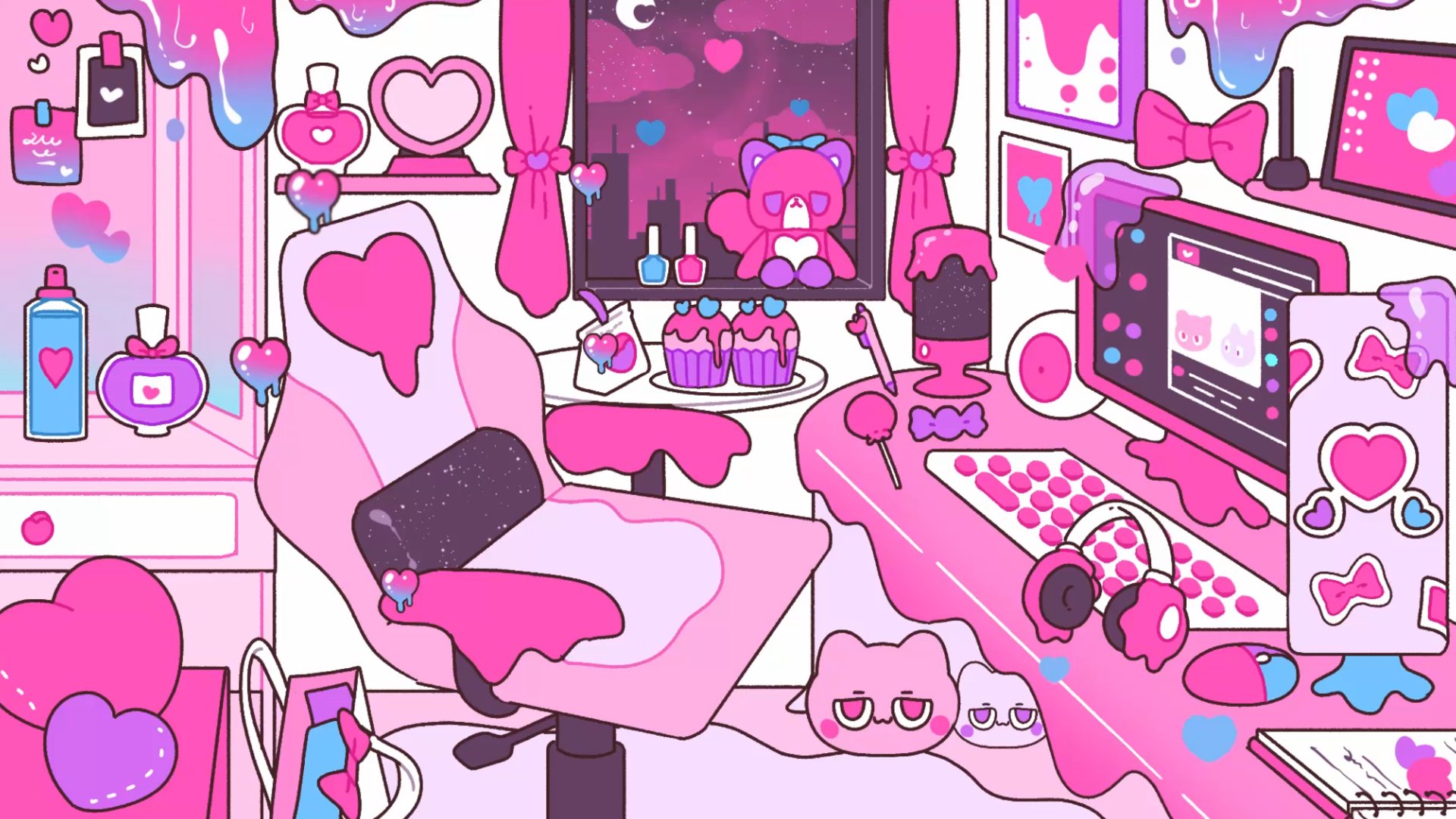 むもぅたゃん Offline Background