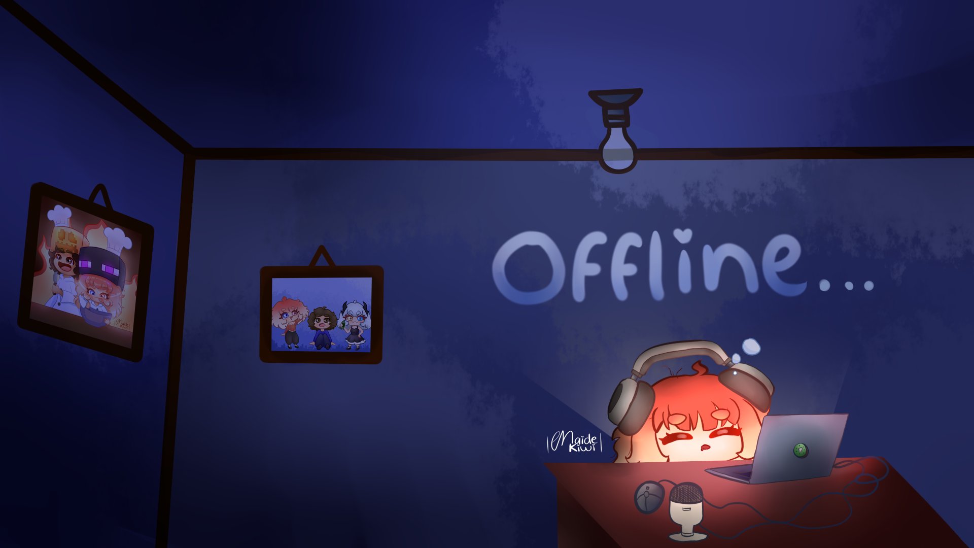 MaideKiwi Offline Background