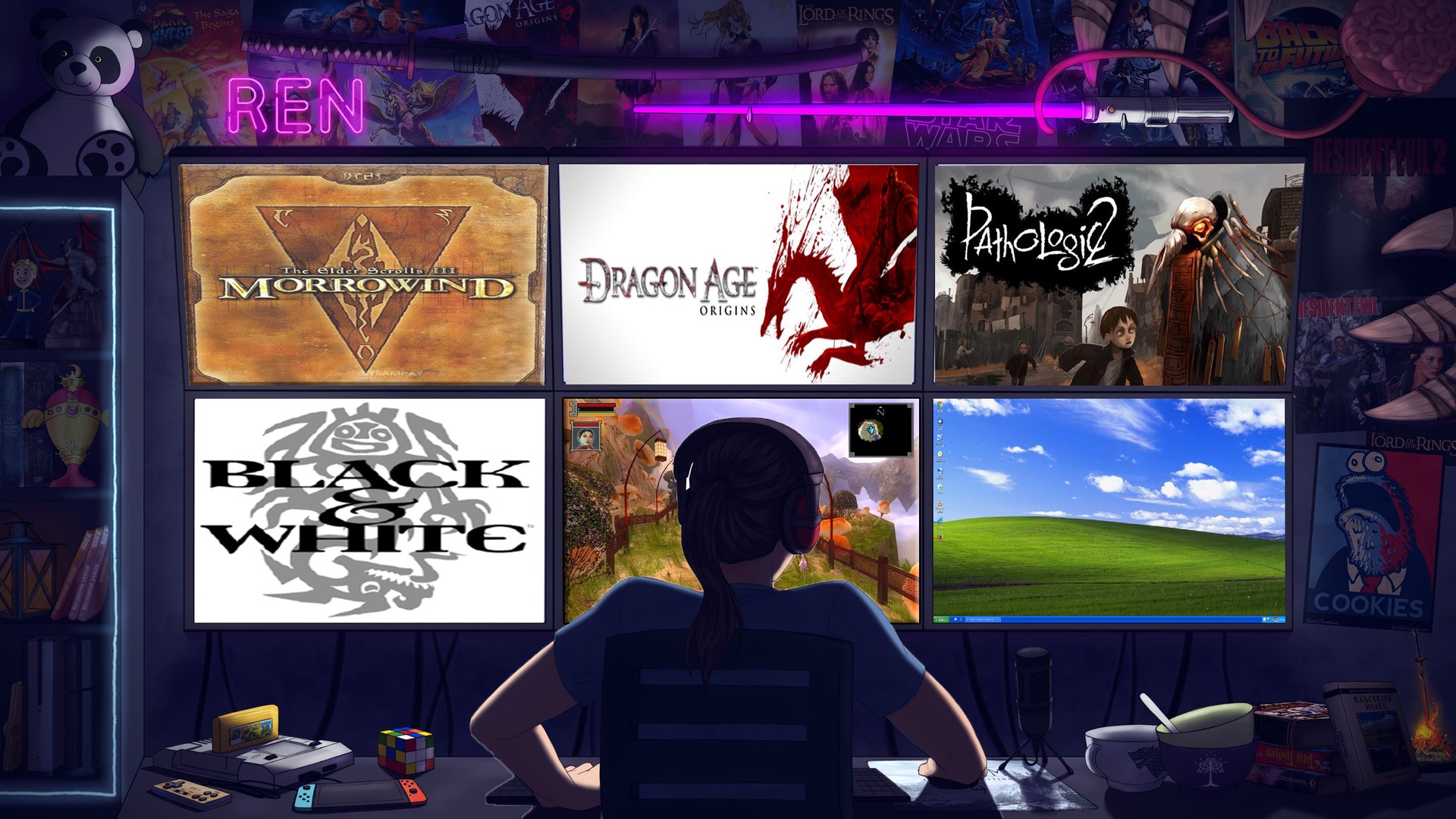 ren4games Offline Background