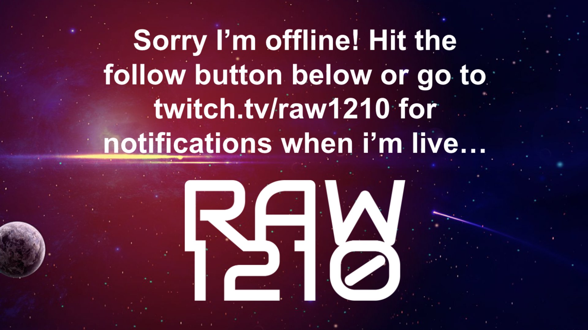 RAW1210 Offline Background