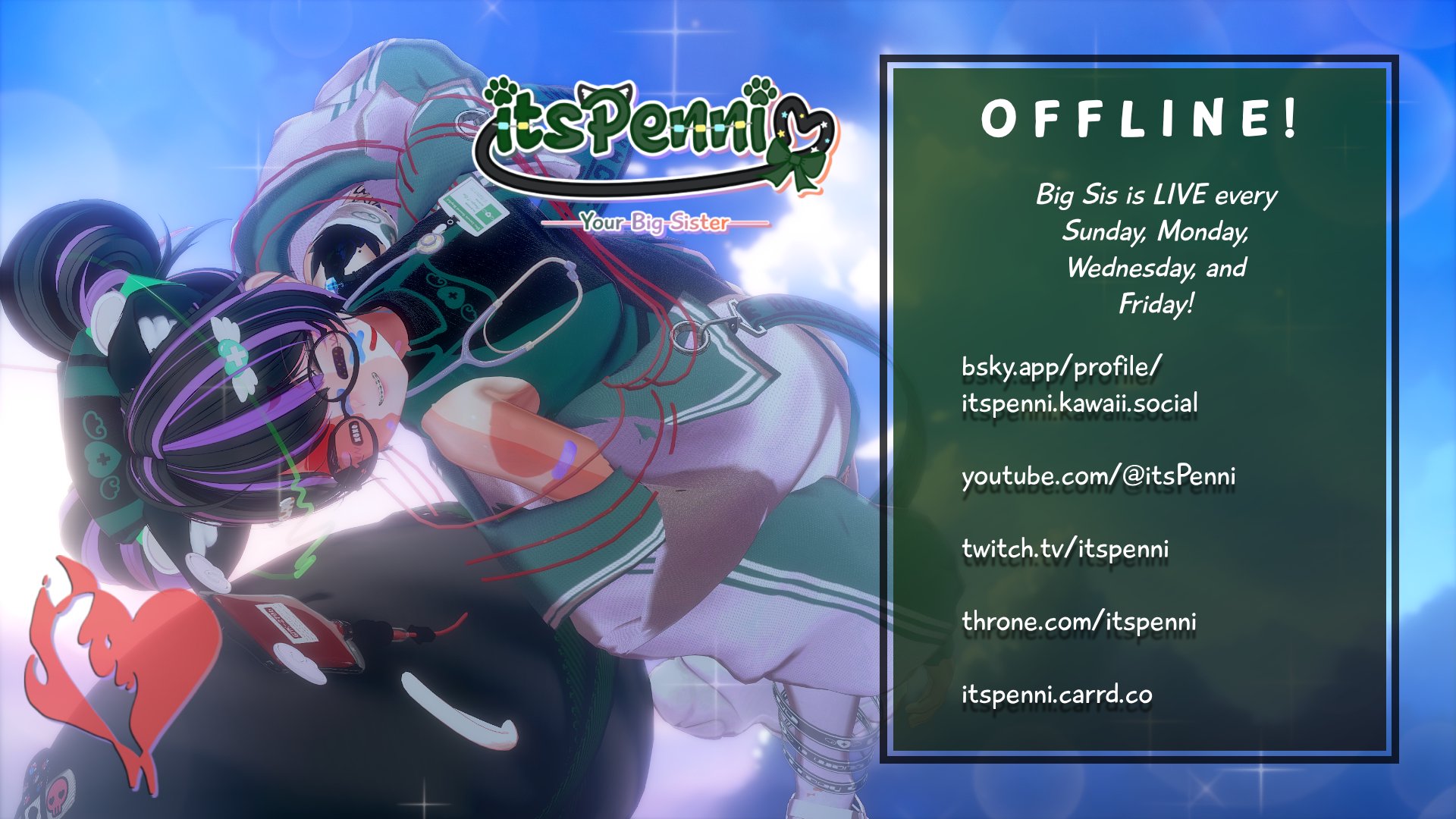 itsPenni Offline Background