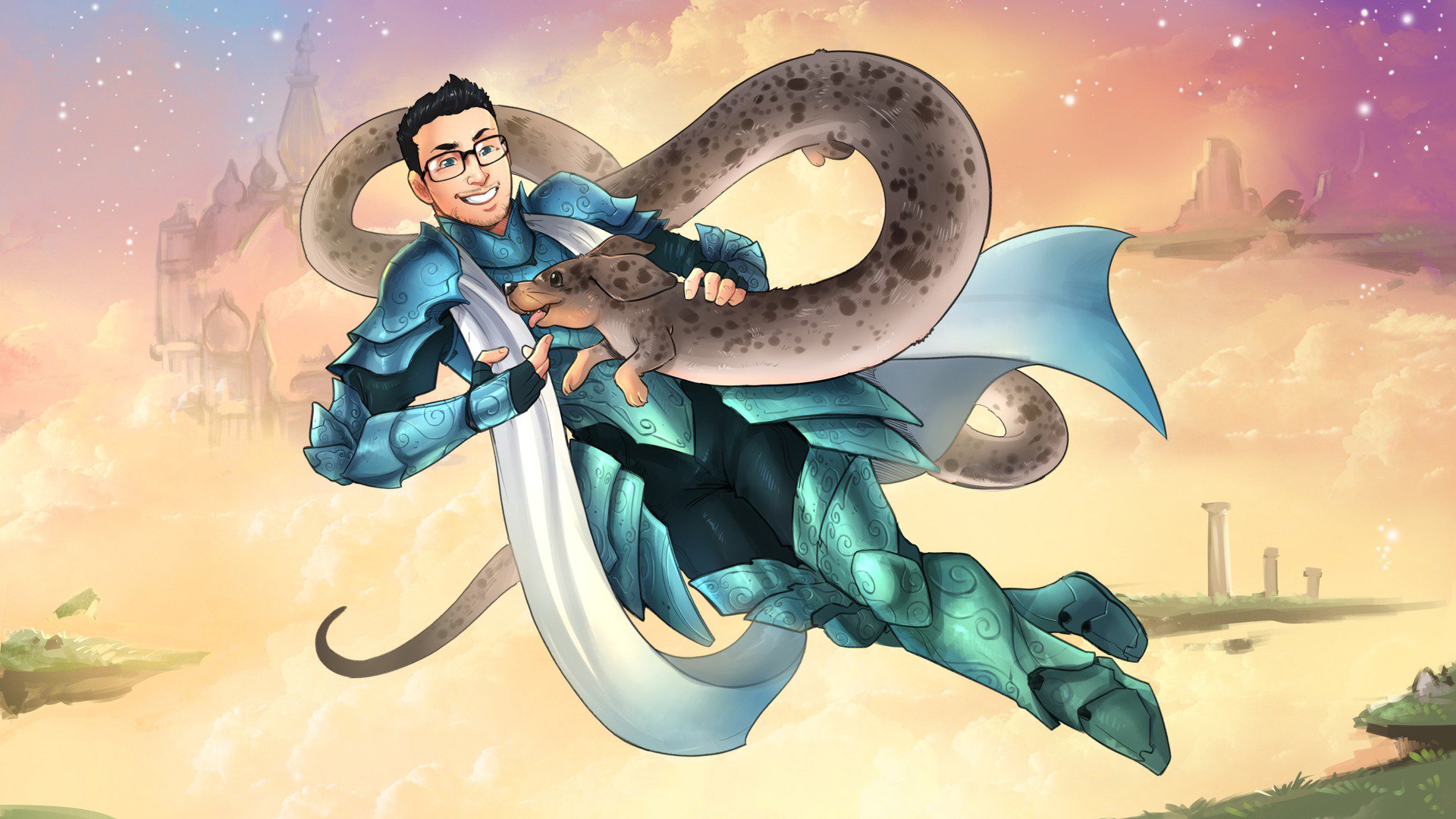AliEldrazi Offline Background