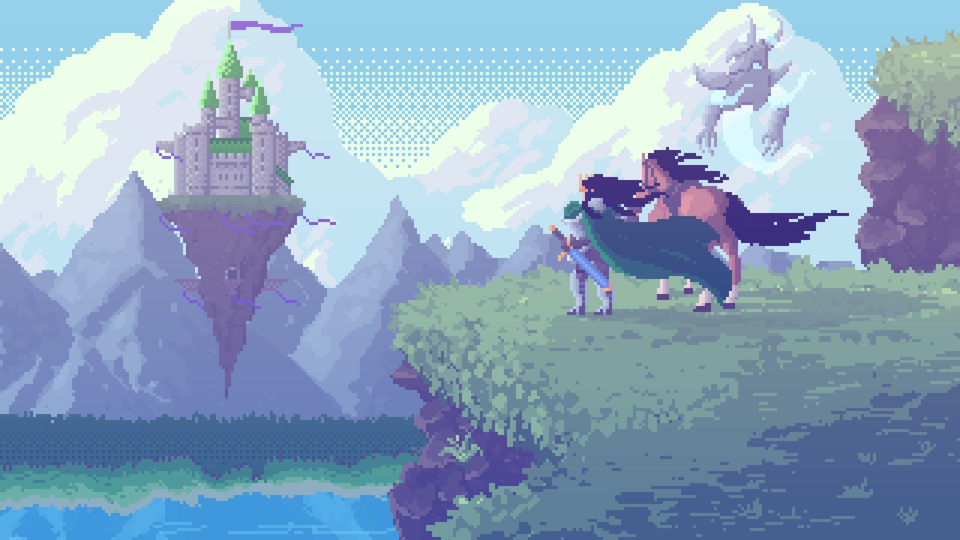 8bitDee Offline Background