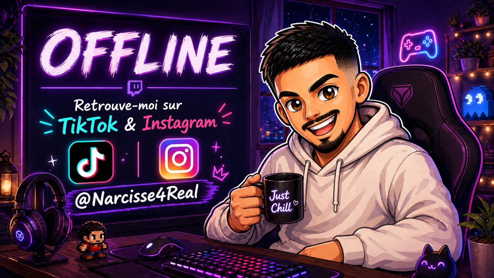 Narcisse4Real Offline Background