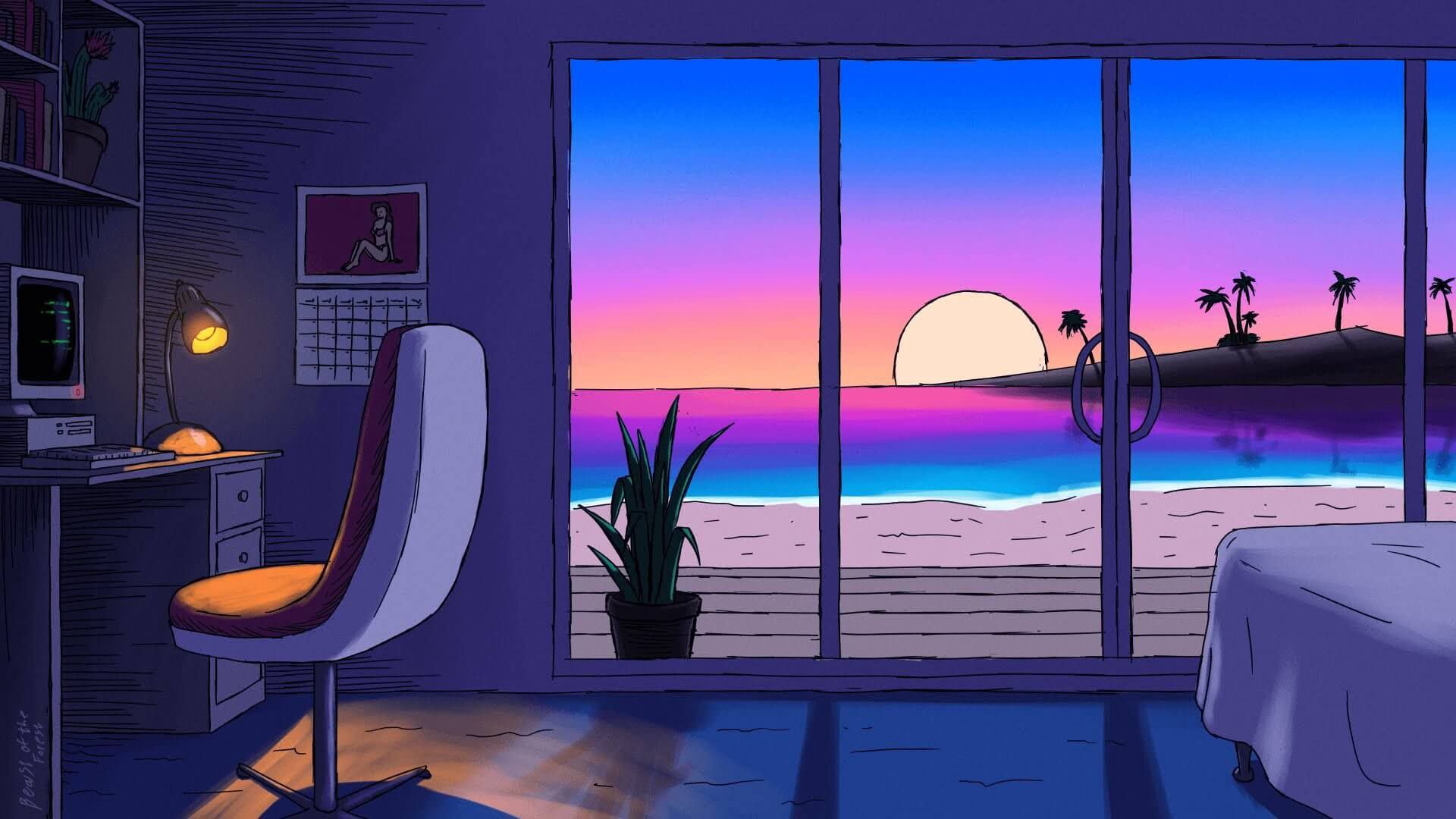 izel_ Offline Background