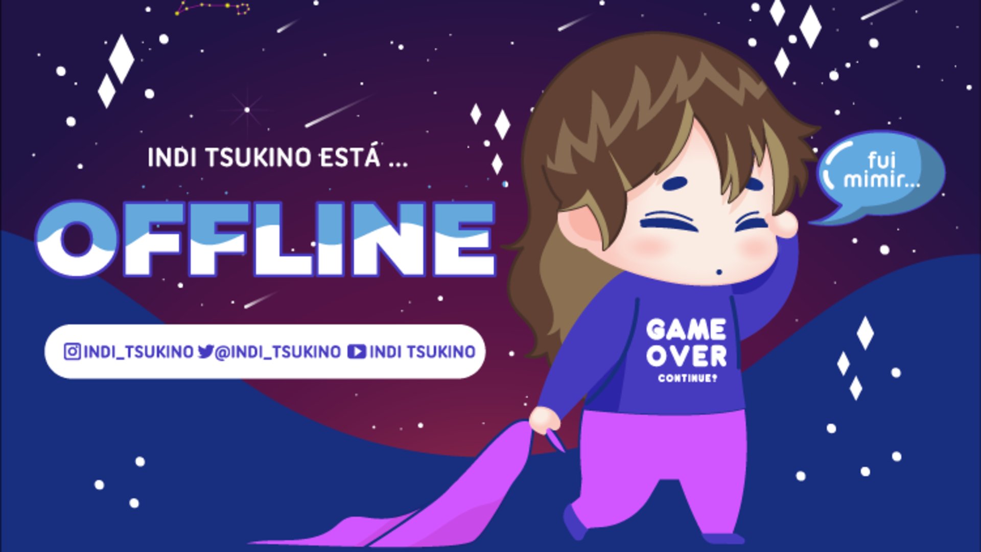 indi_tsukino Offline Background