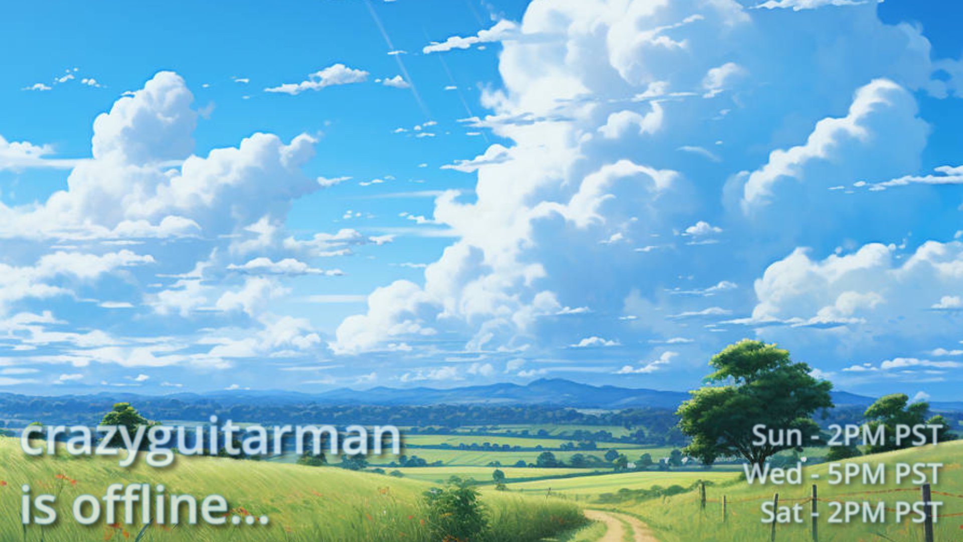 crazyguitarman Offline Background