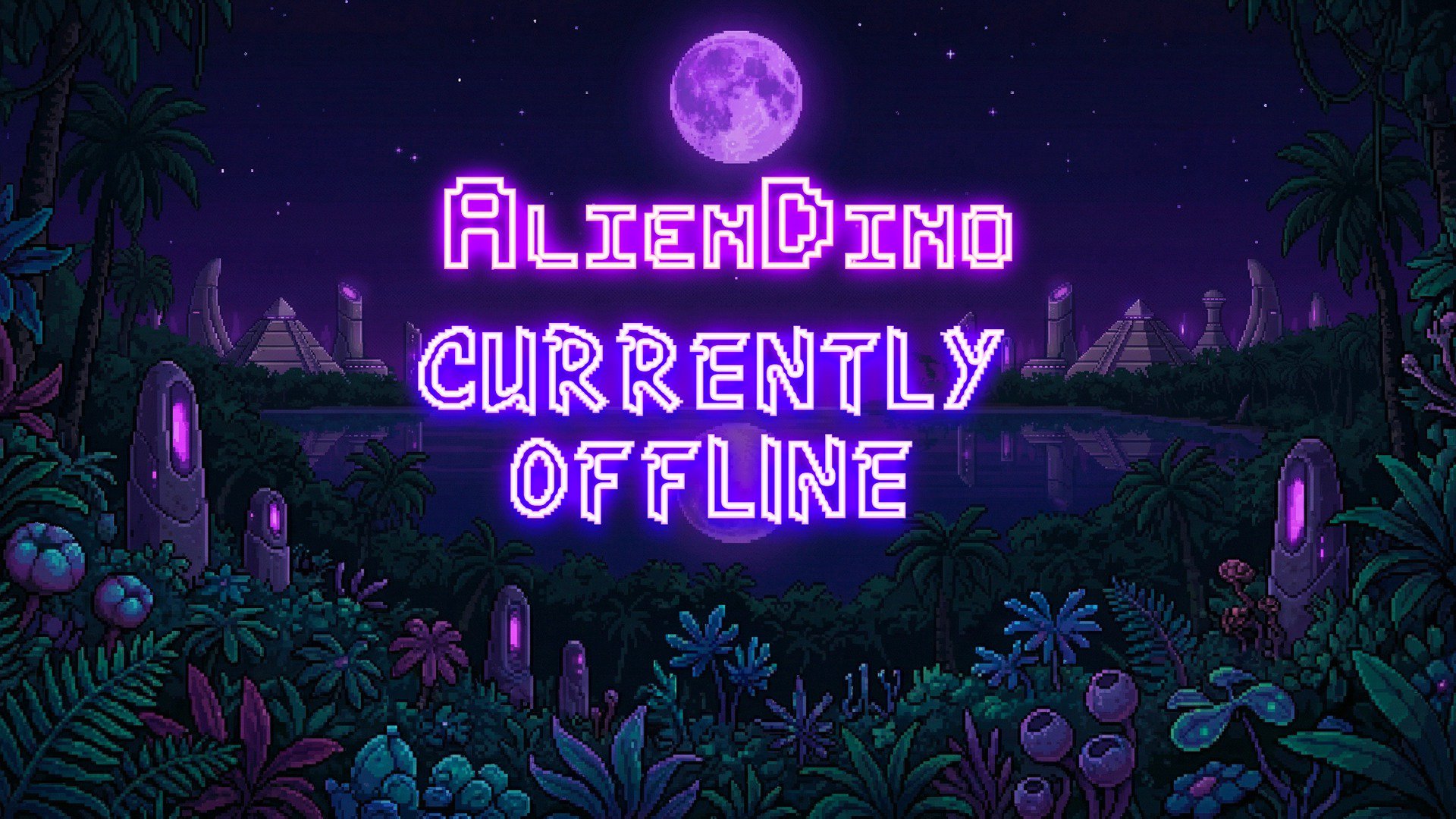 AlienDino Offline Background