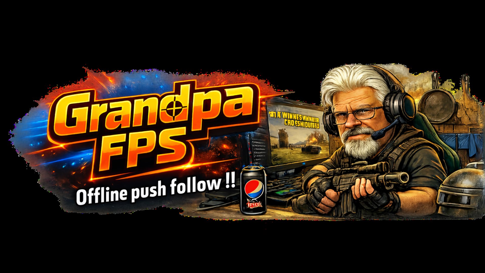 GrandpaFPS Offline Background