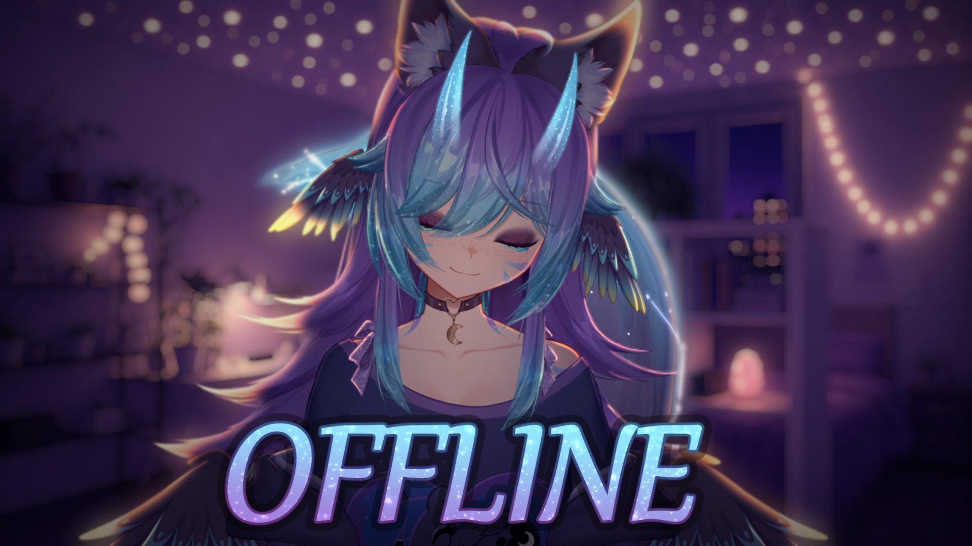 LunisTheMoon Offline Background