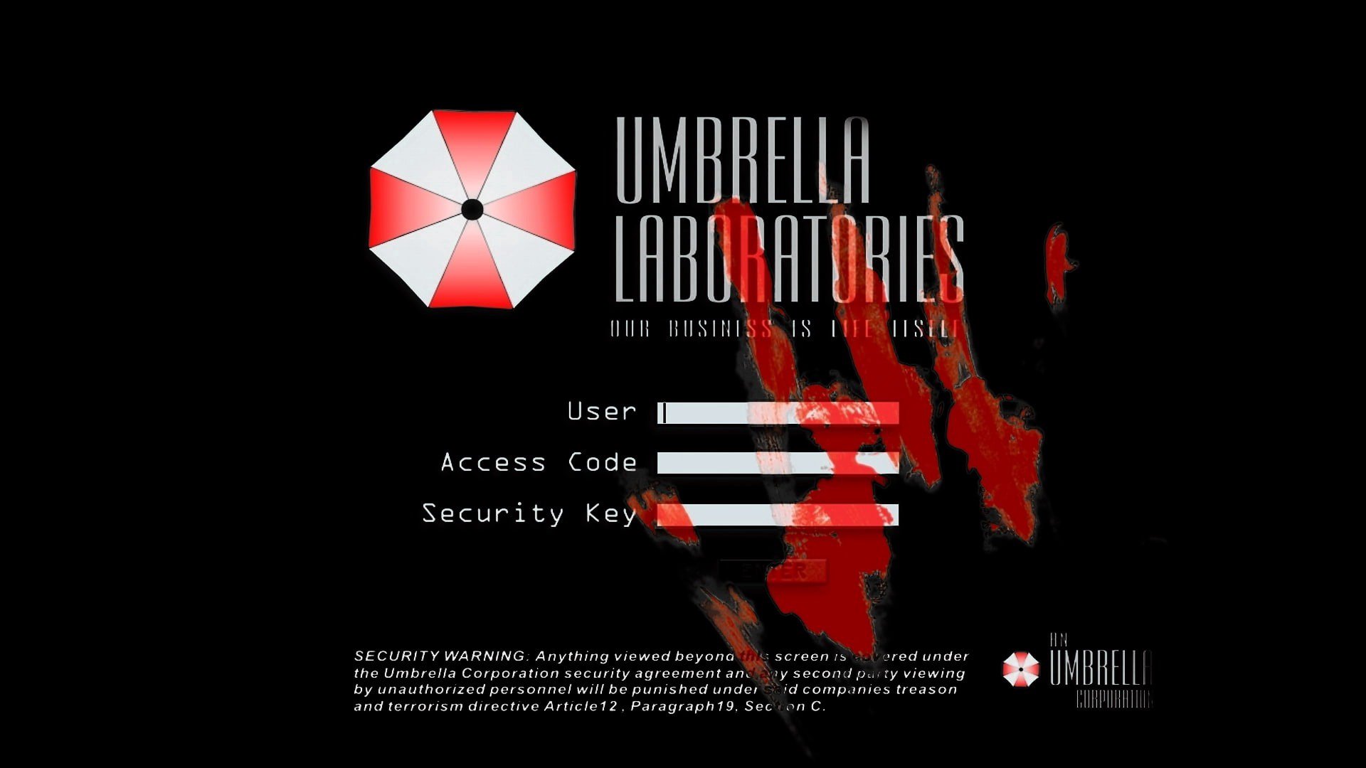LauraEvil Offline Background