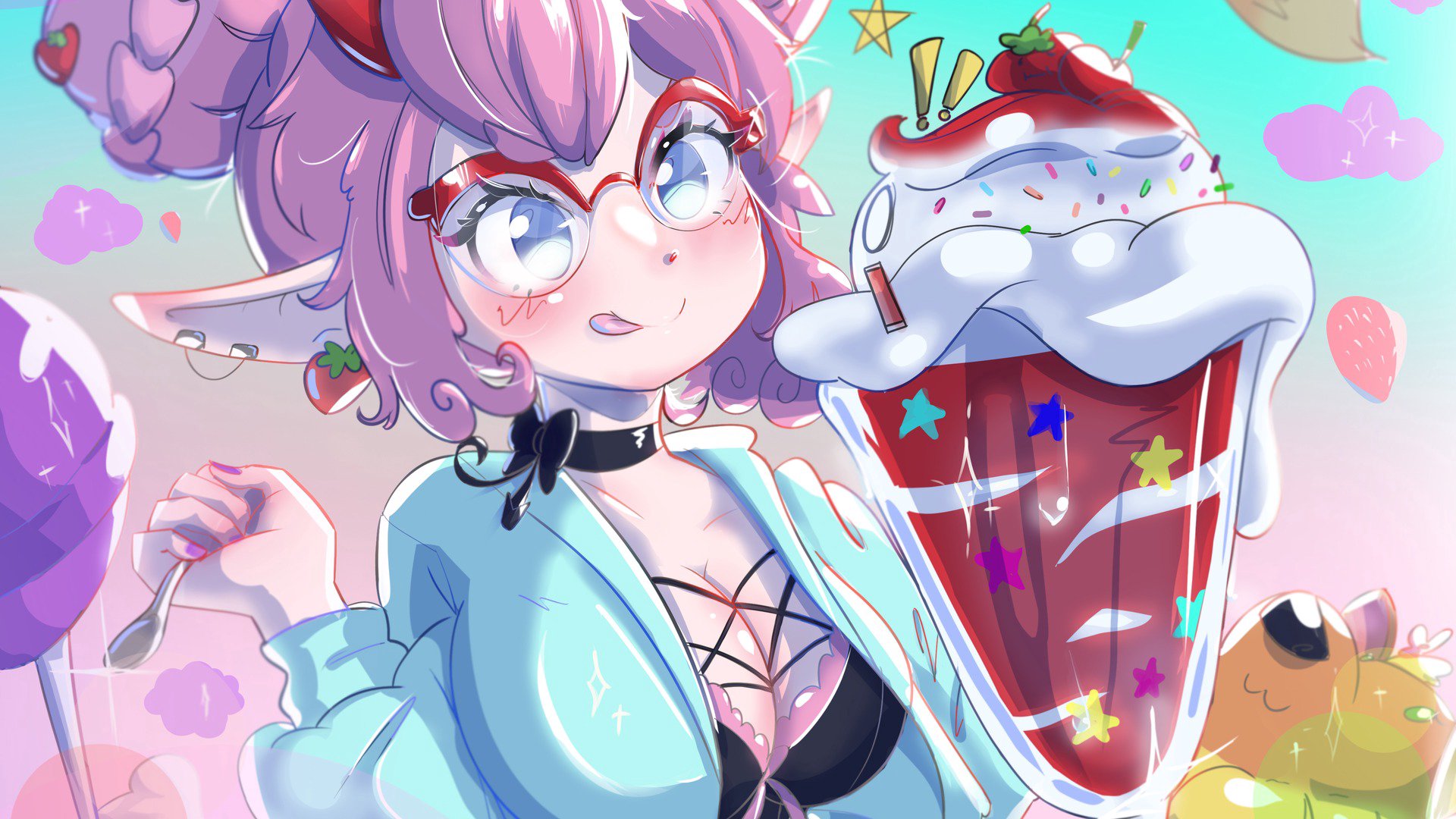 Strawberrycake Offline Background